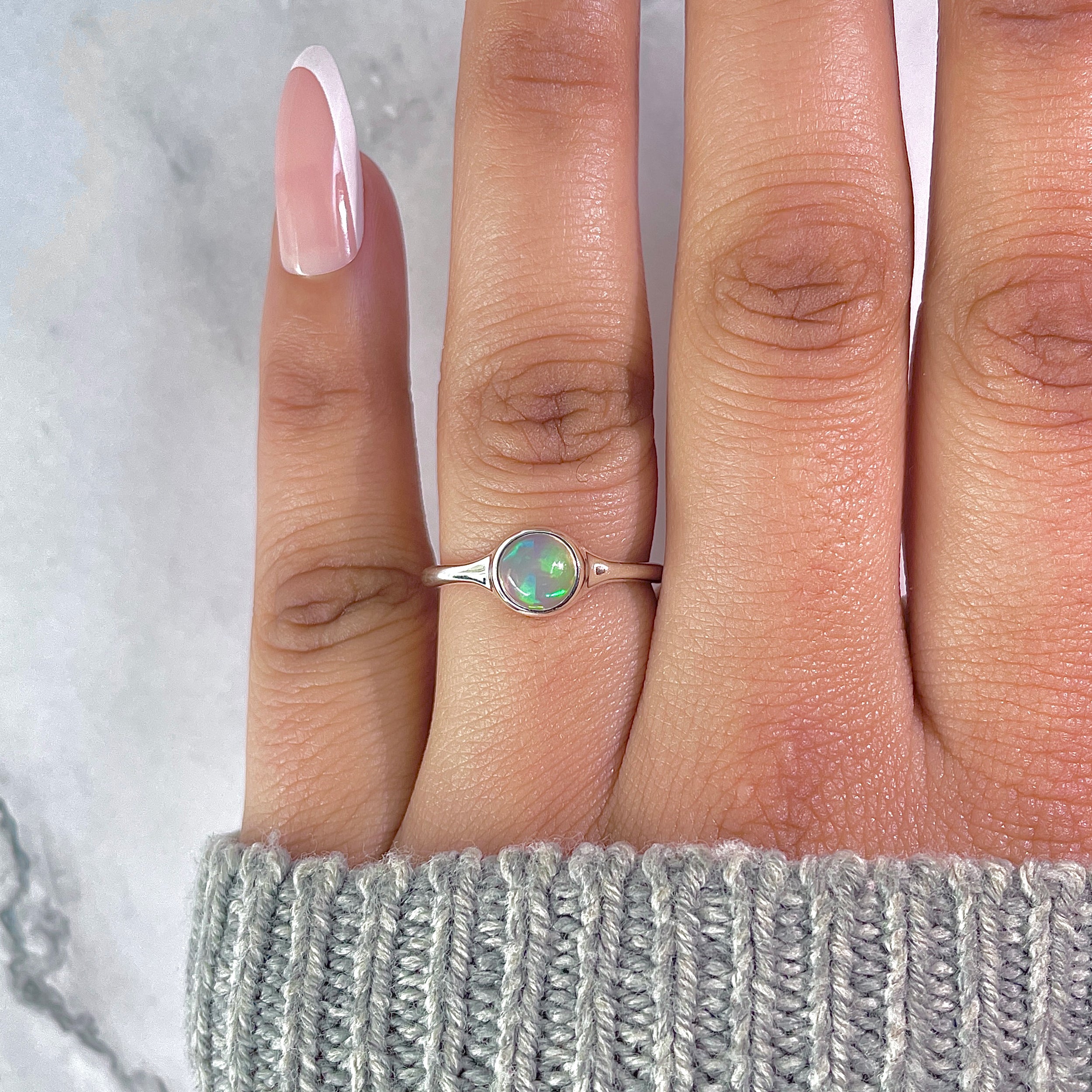 Opal Ring-(OPL-RDR-2529.)