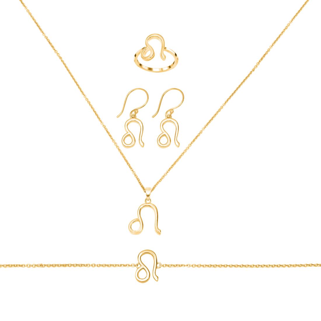 leo-zodiac-plain-silver-jewelry-set-ps-rdr-3093-rde-1501-rdb-186-rdp-24