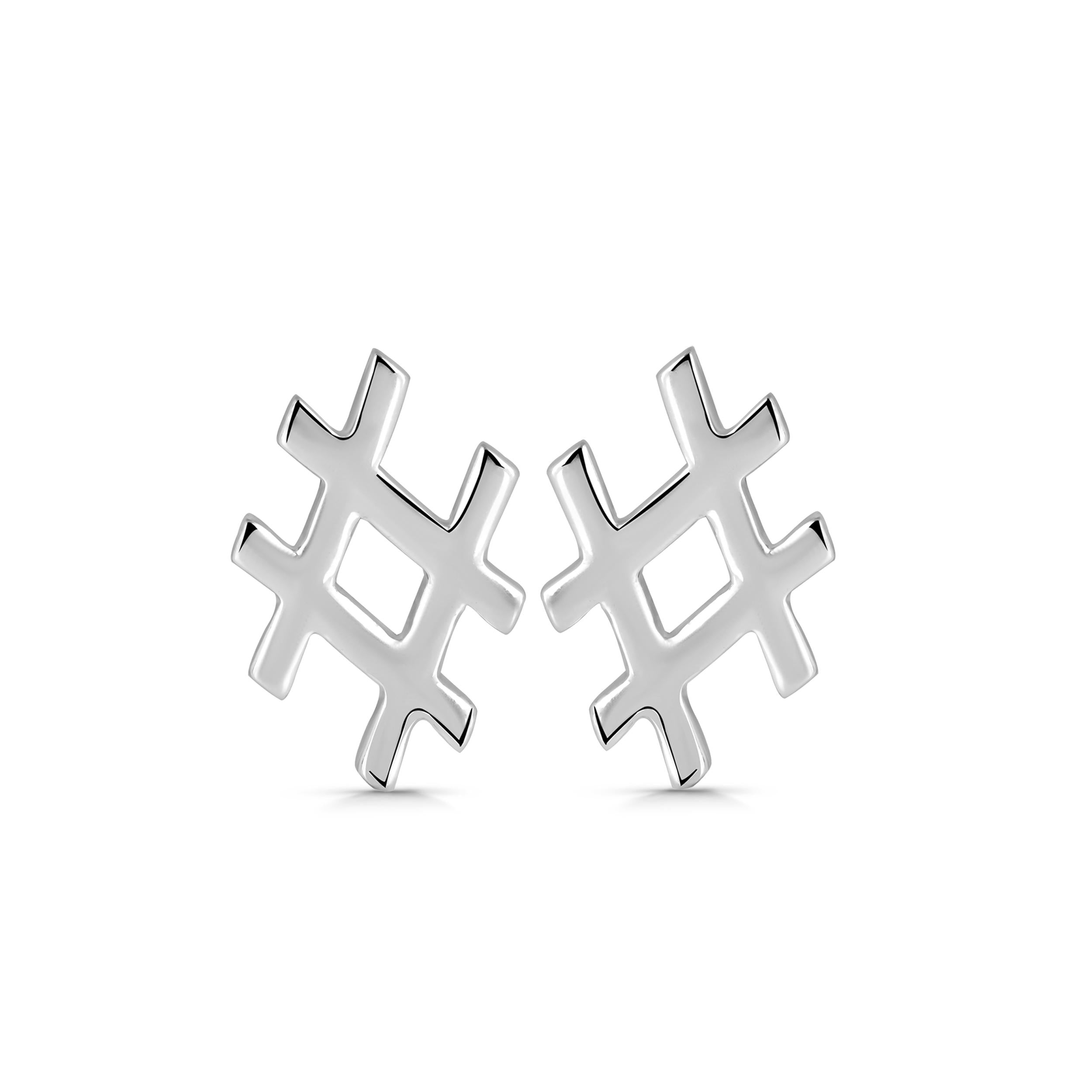plain-silver-hashtag-stud-earring-ps-rde-574