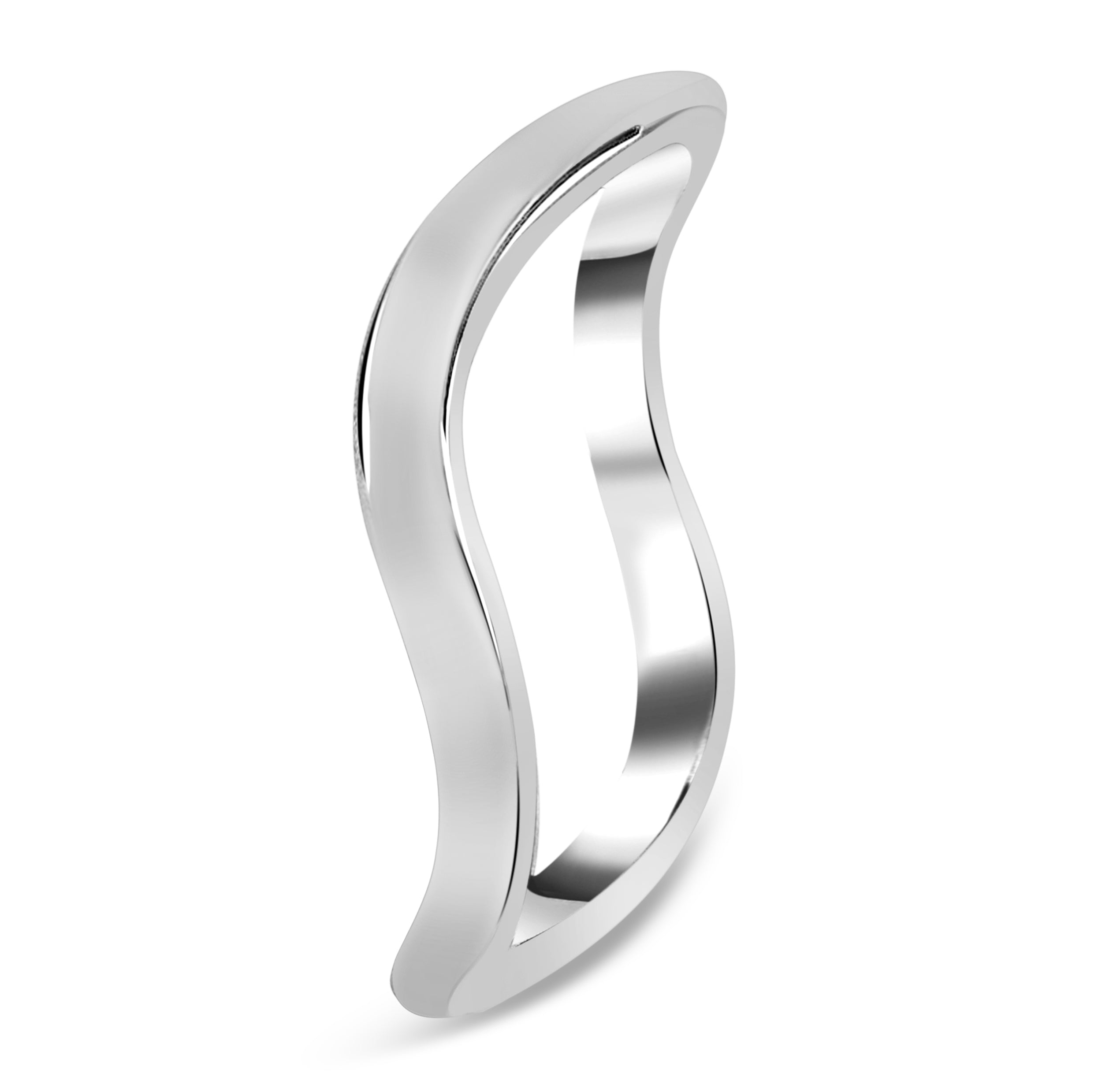 Plain Silver Ring-(PS-RDR-3448.)