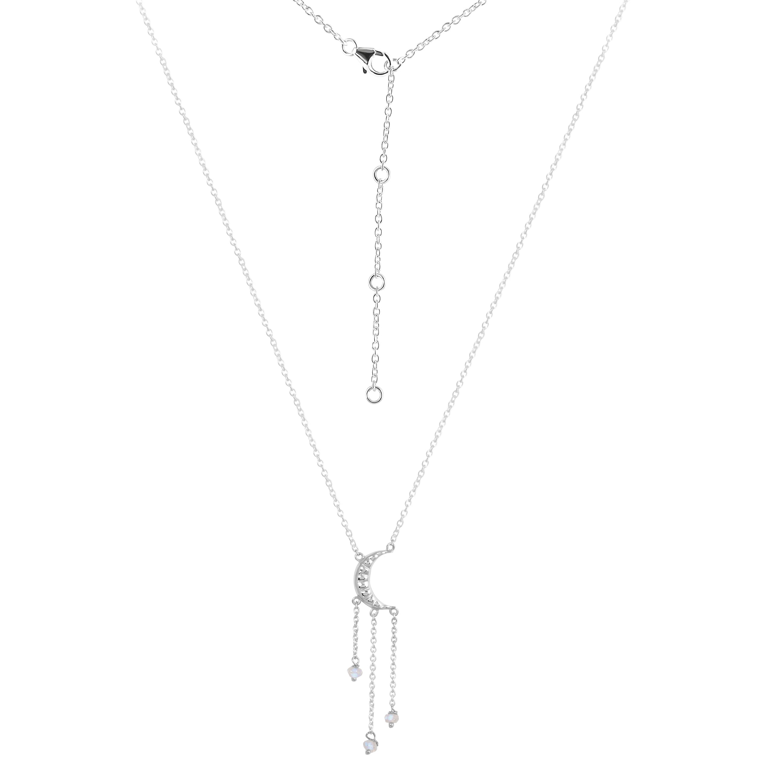 Moonstone Necklace-(RBM-JCN-9)