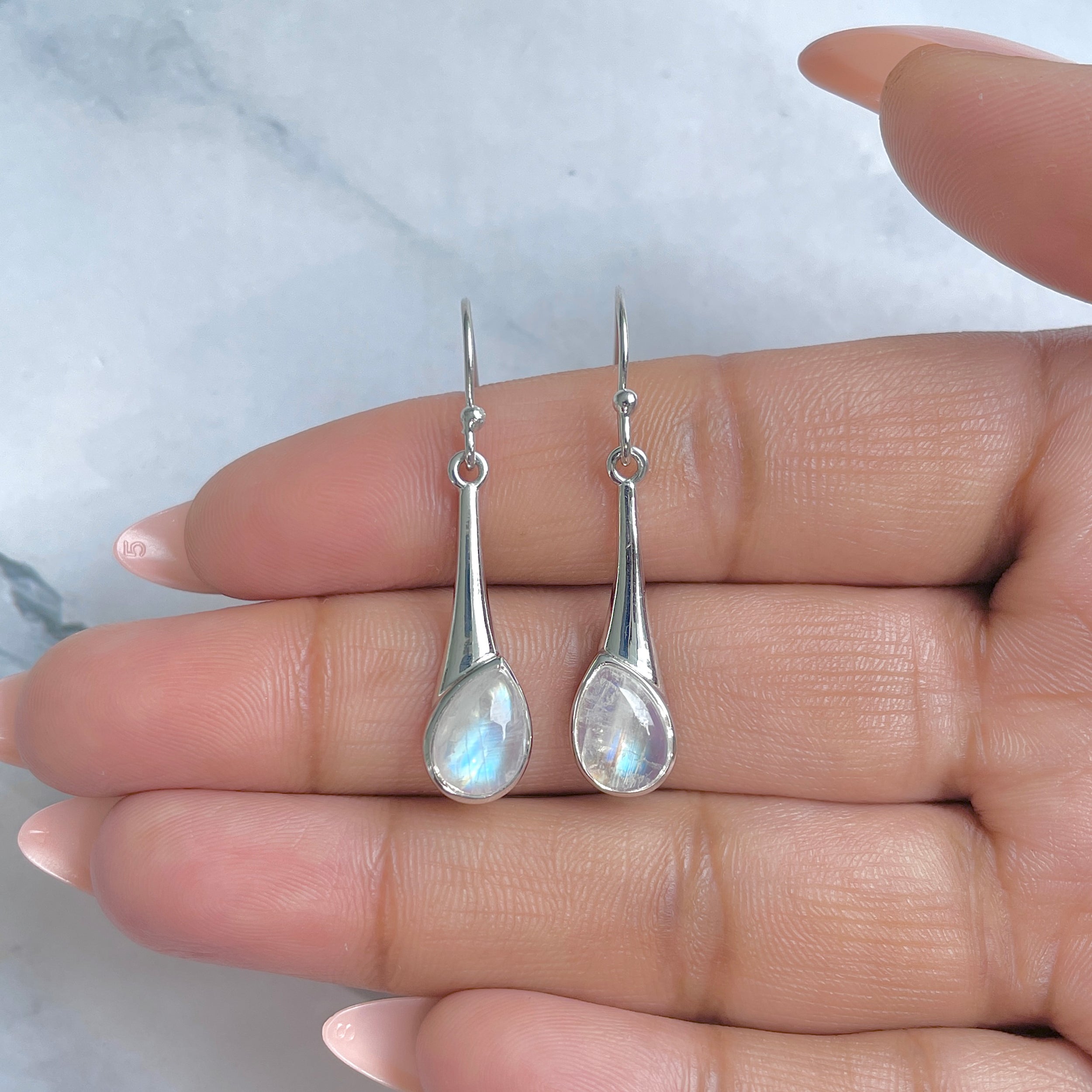 Moonstone Earring-(RBM-RDE-107.)