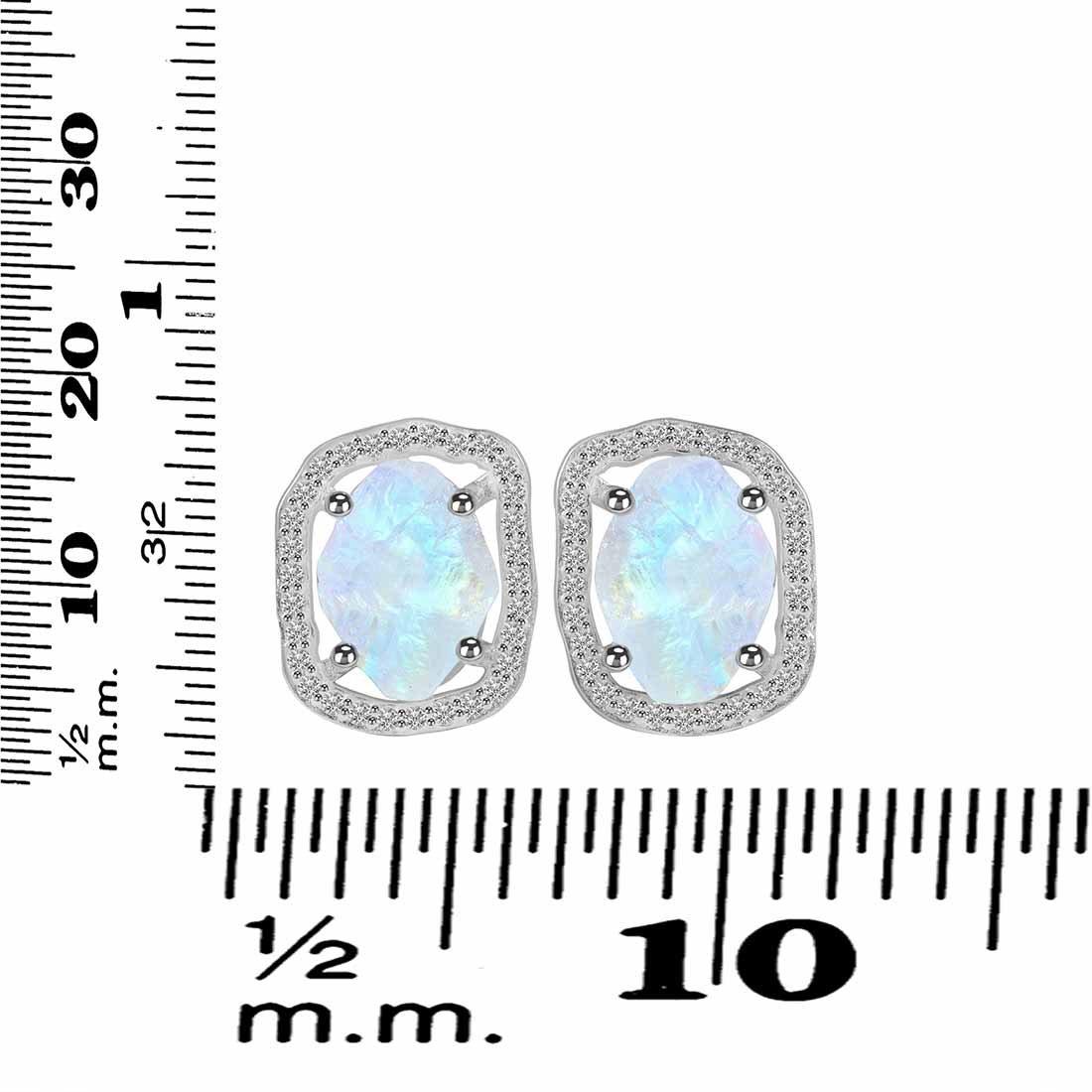 moonstone-raw-crystal-white-topaz-stud-earring-rbm-rde-1255