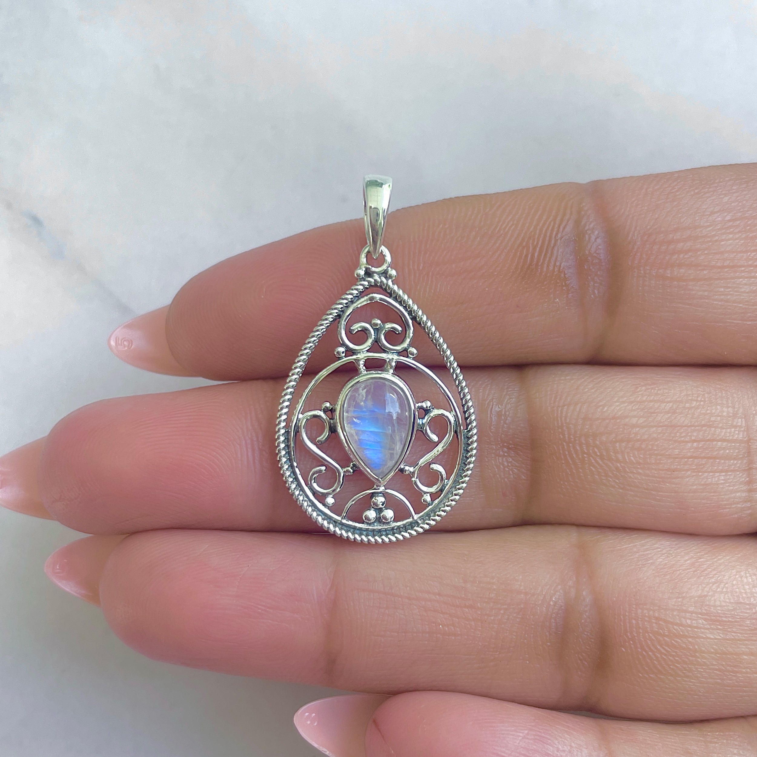 Moonstone Pendant-(RBM-RDEP-87.)