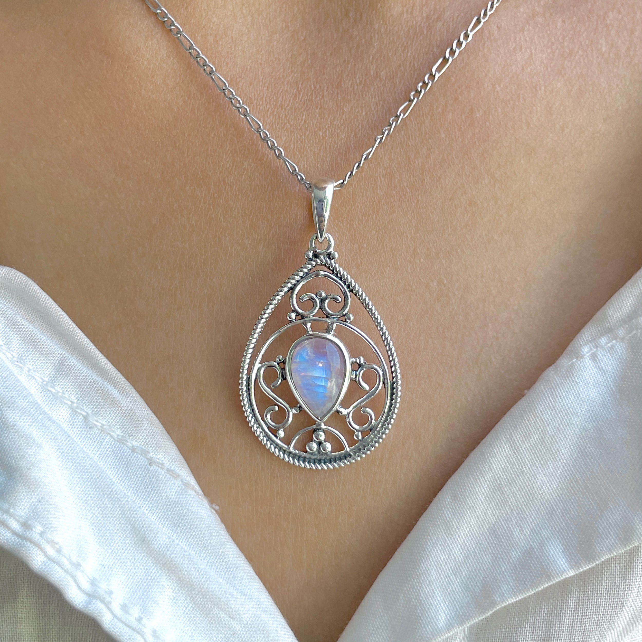 Moonstone Pendant-(RBM-RDEP-87.)