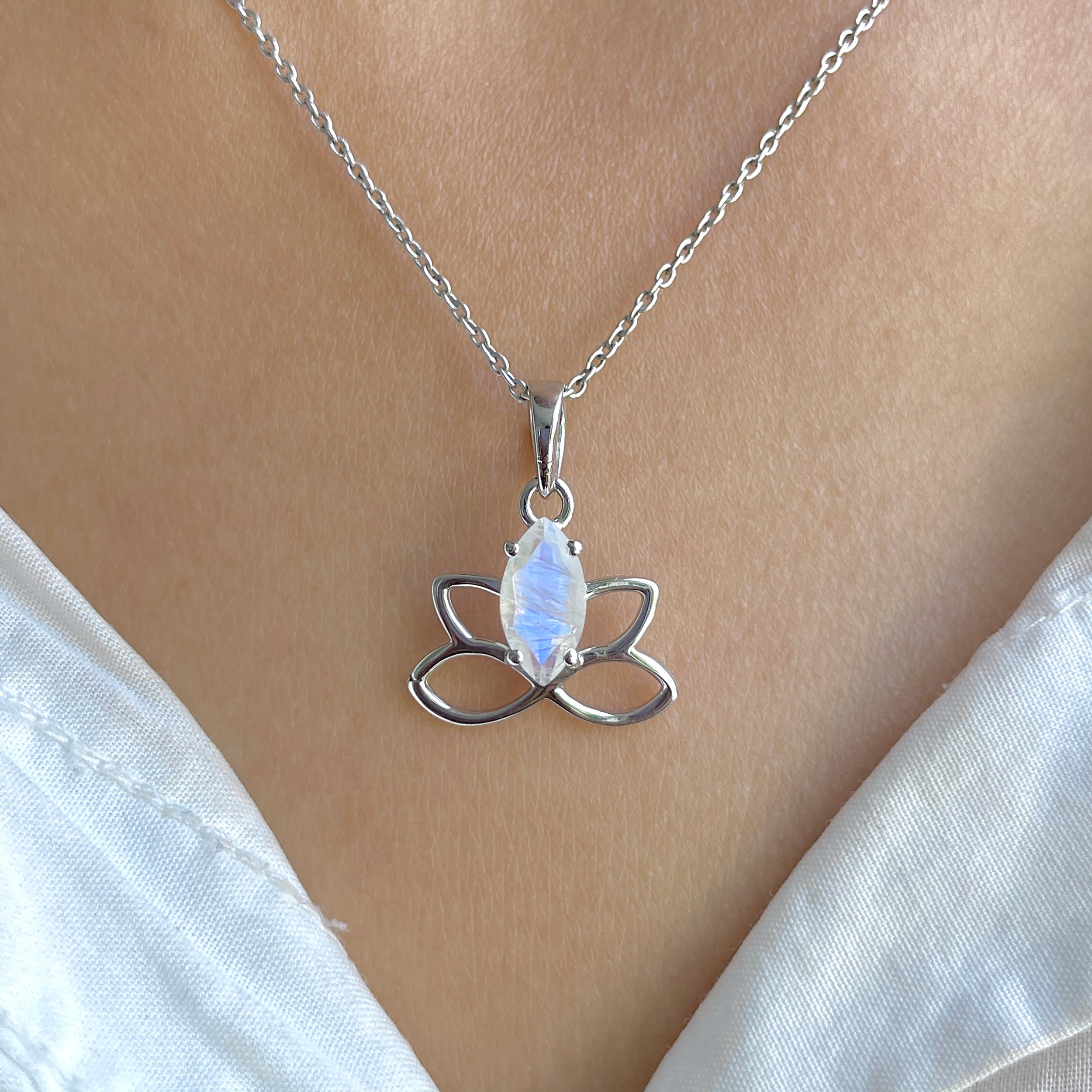 Moonstone Butterfly Pendant-(RBM-RDEP-883.)