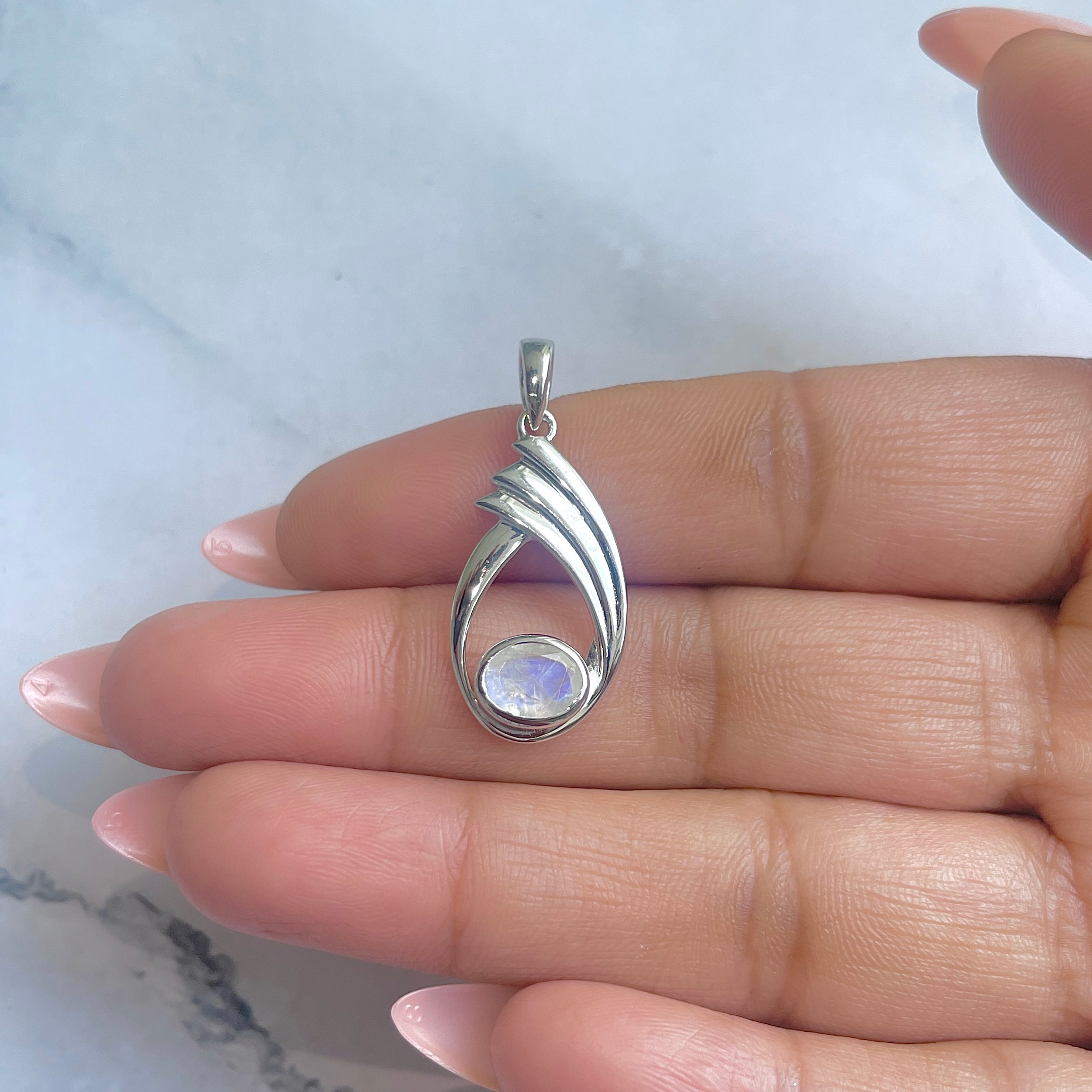 Moonstone Pendant-(RBM-RDP-131.)