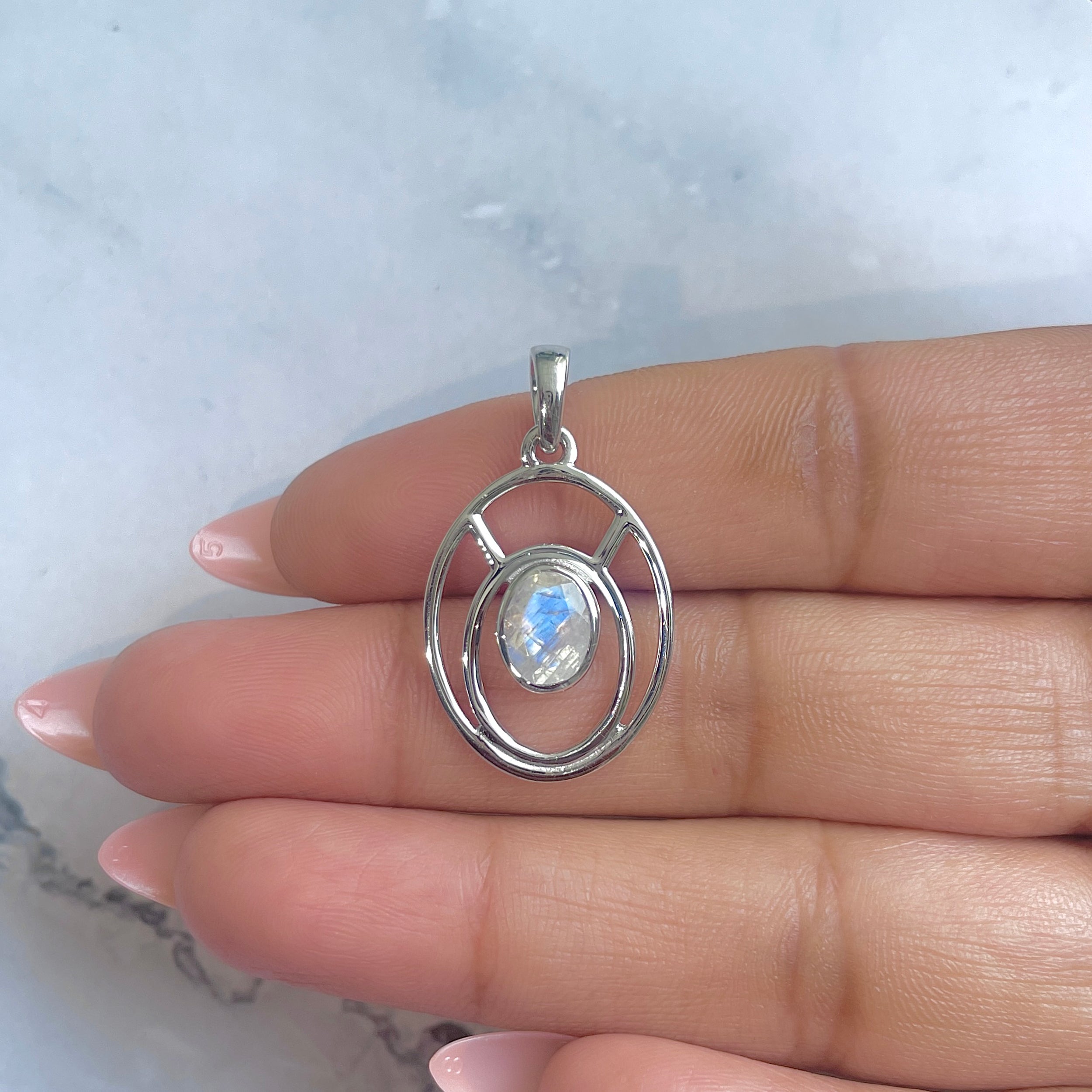 Moonstone Pendant-(RBM-RDP-139.)
