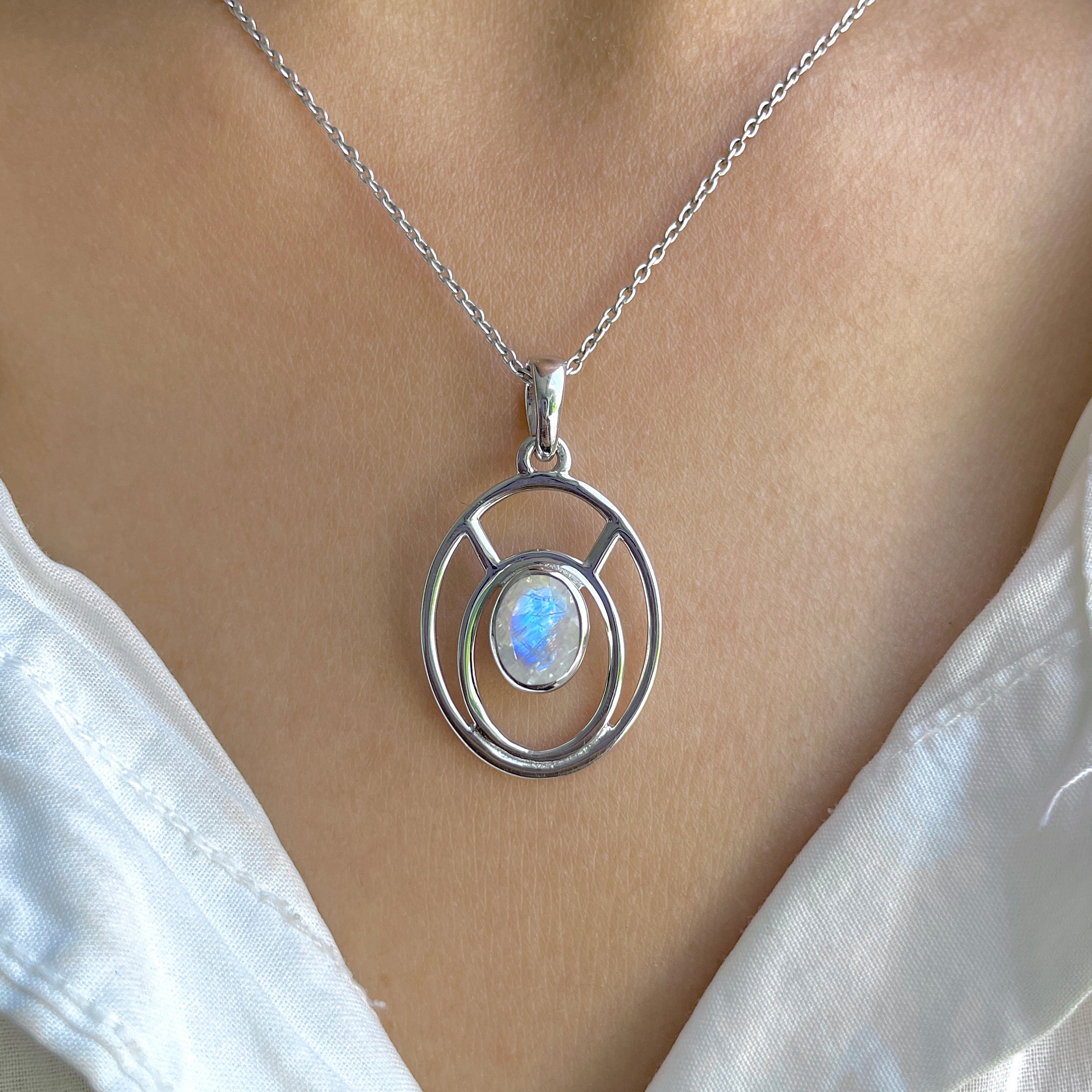 Moonstone Pendant-(RBM-RDP-139.)
