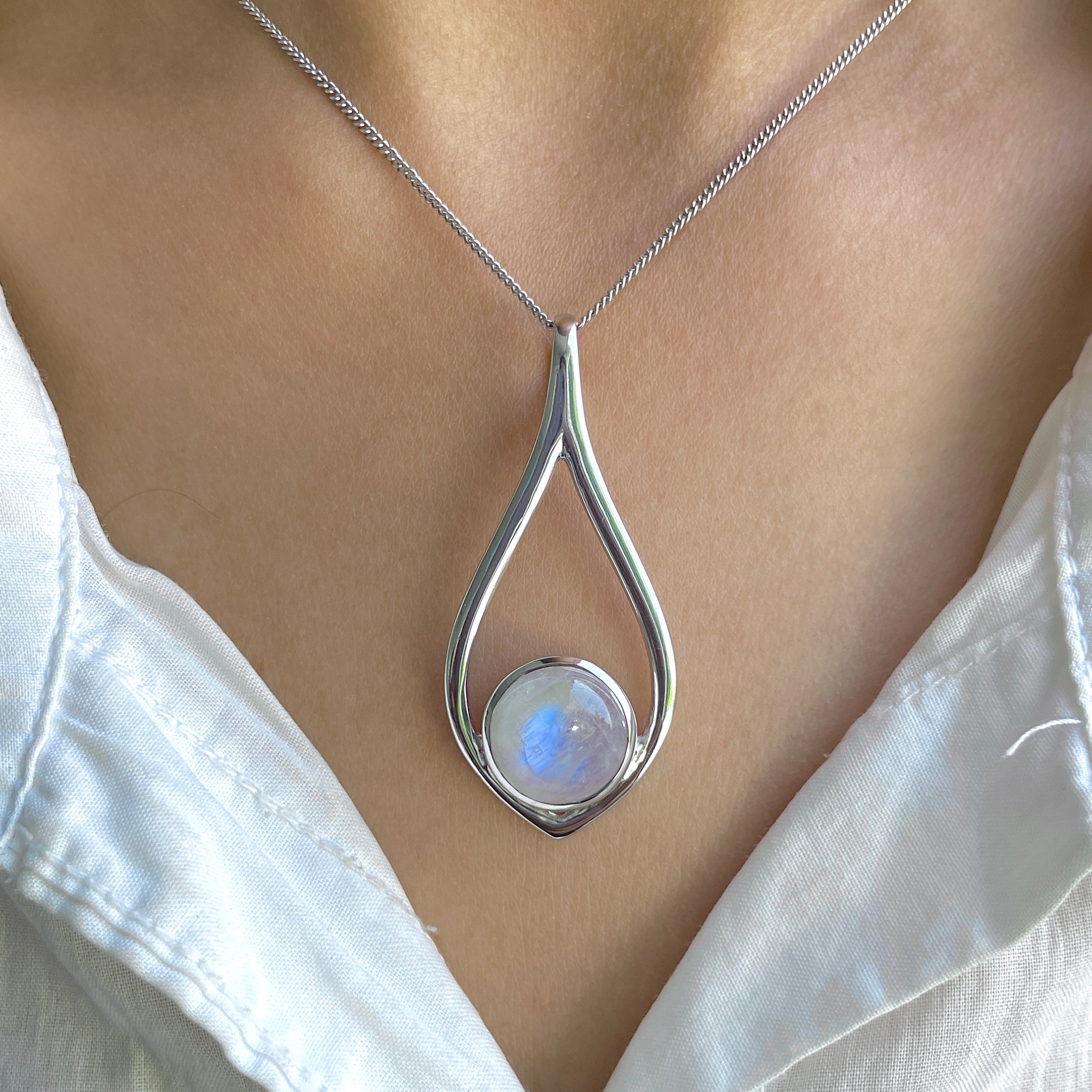Moonstone Pendant-(RBM-RDP-43.)