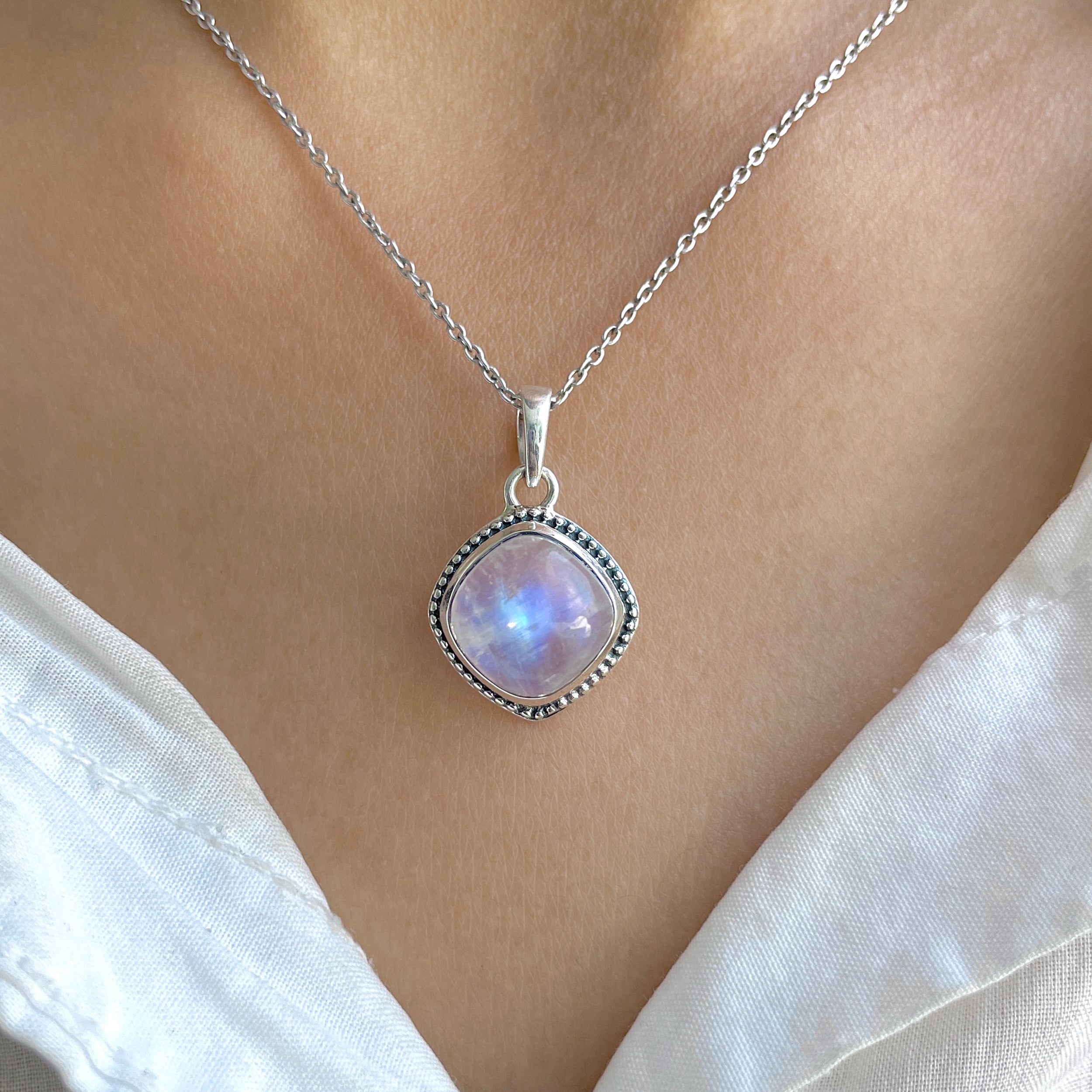 Moonstone Pendant-(RBM-RDP-52.)
