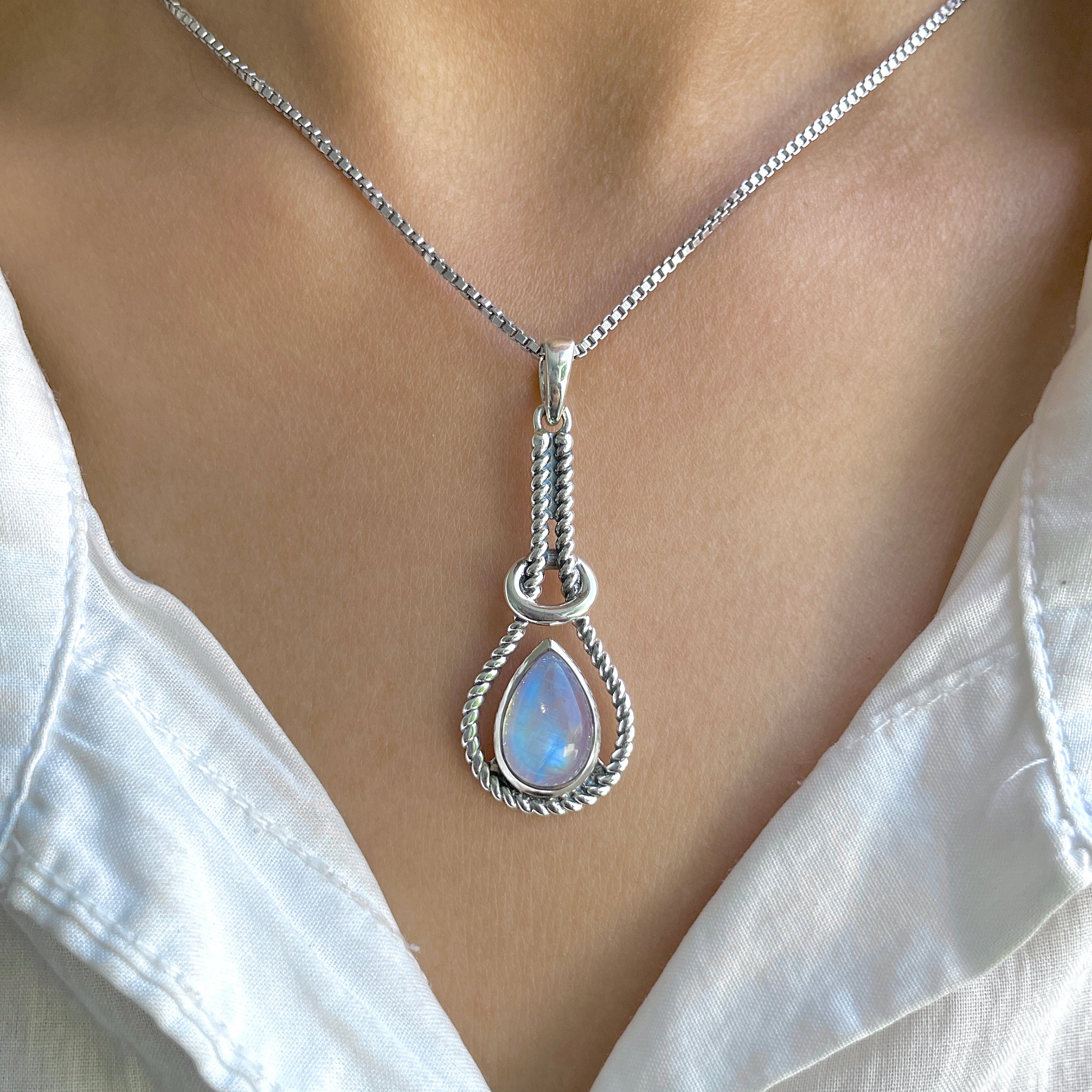 Moonstone Pendant-(RBM-RDP-81.)