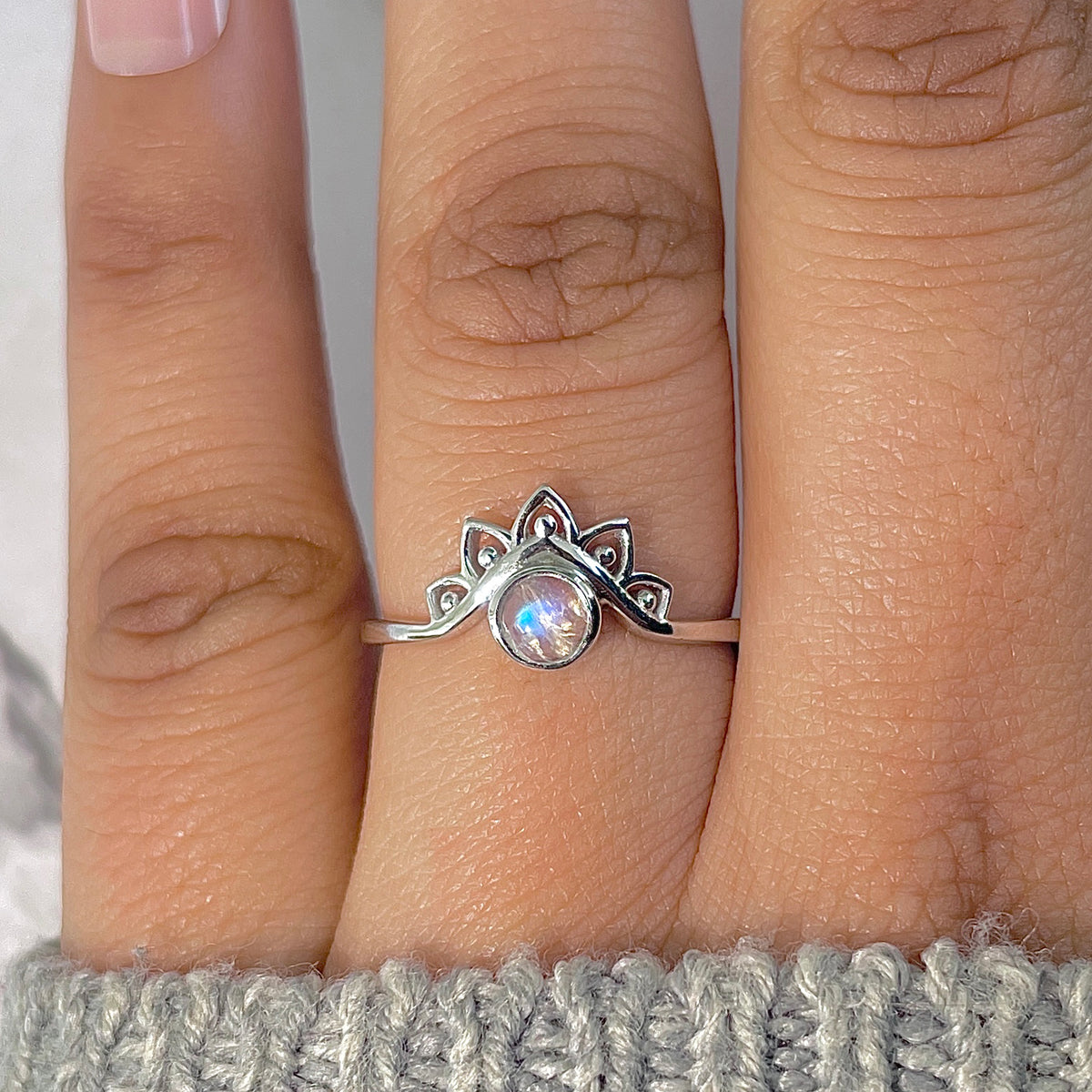 Moonstone Ring-(RBM-RDR-1342.)