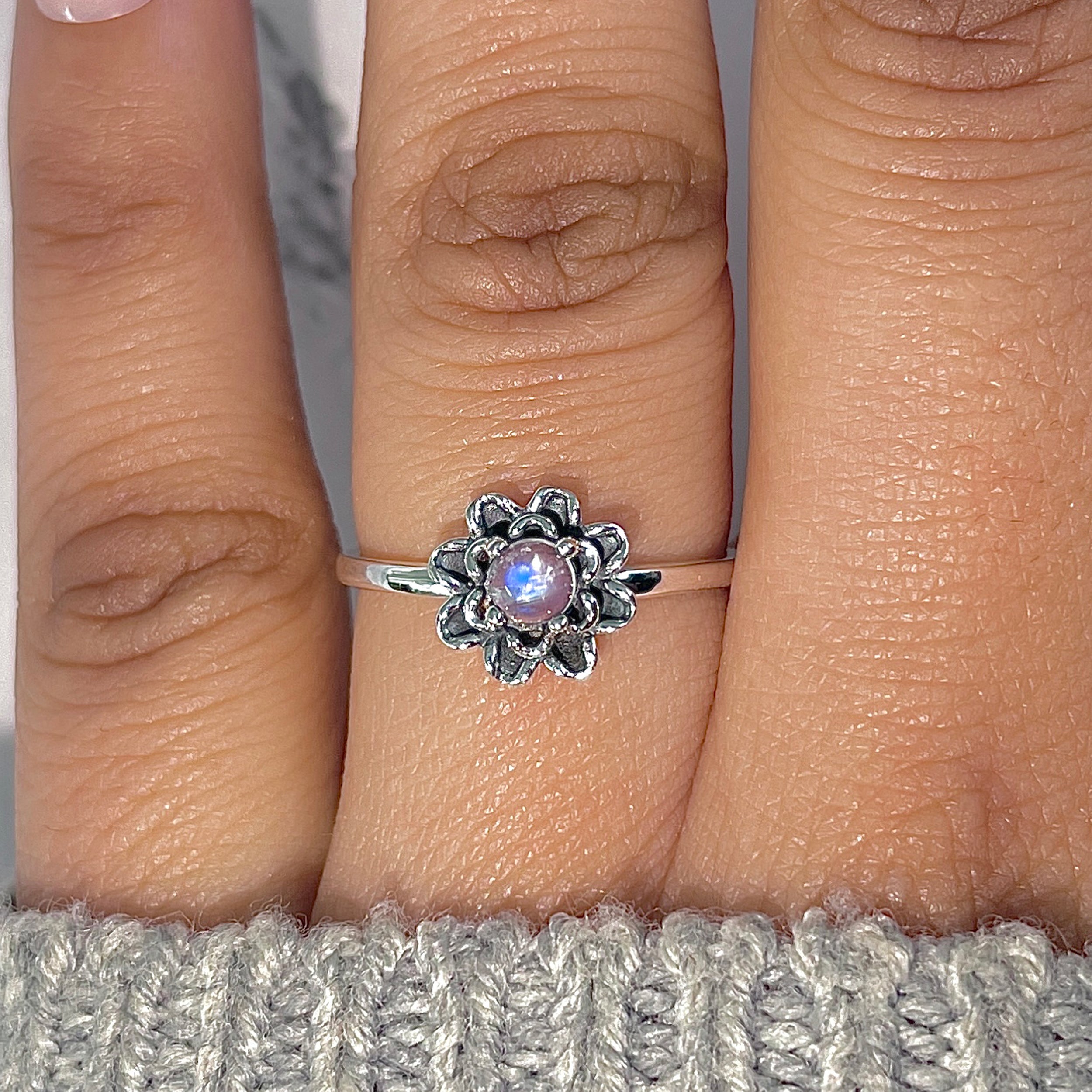 Moonstone Ring-(RBM-RDR-1515.)