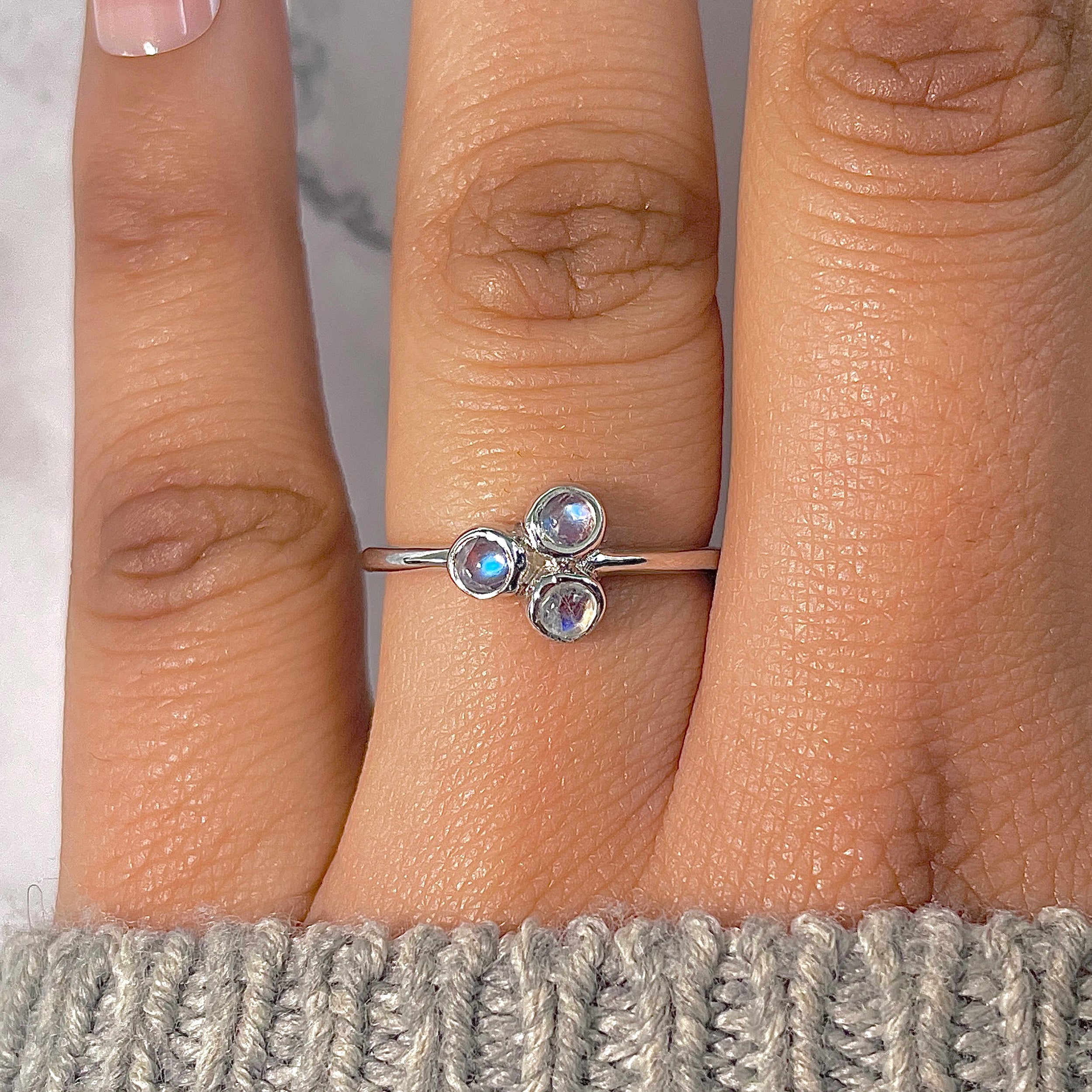 Moonstone Ring-(RBM-RDR-1630.)