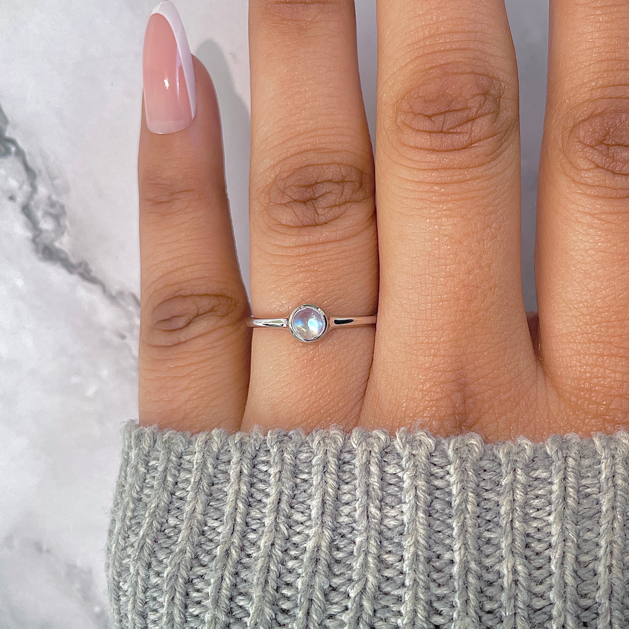 Moonstone Ring-(RBM-RDR-1708.)
