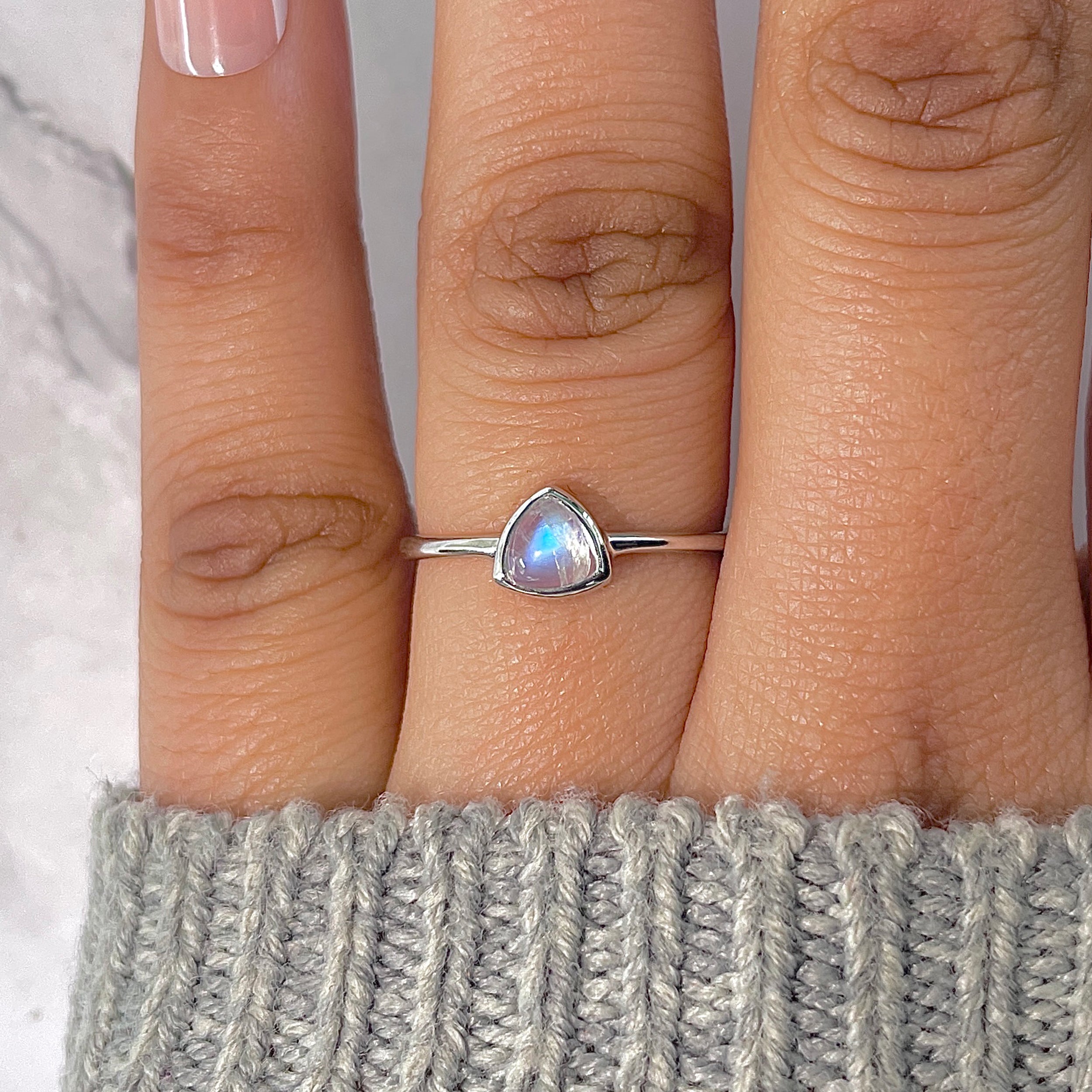 Moonstone Ring-(RBM-RDR-1739.)