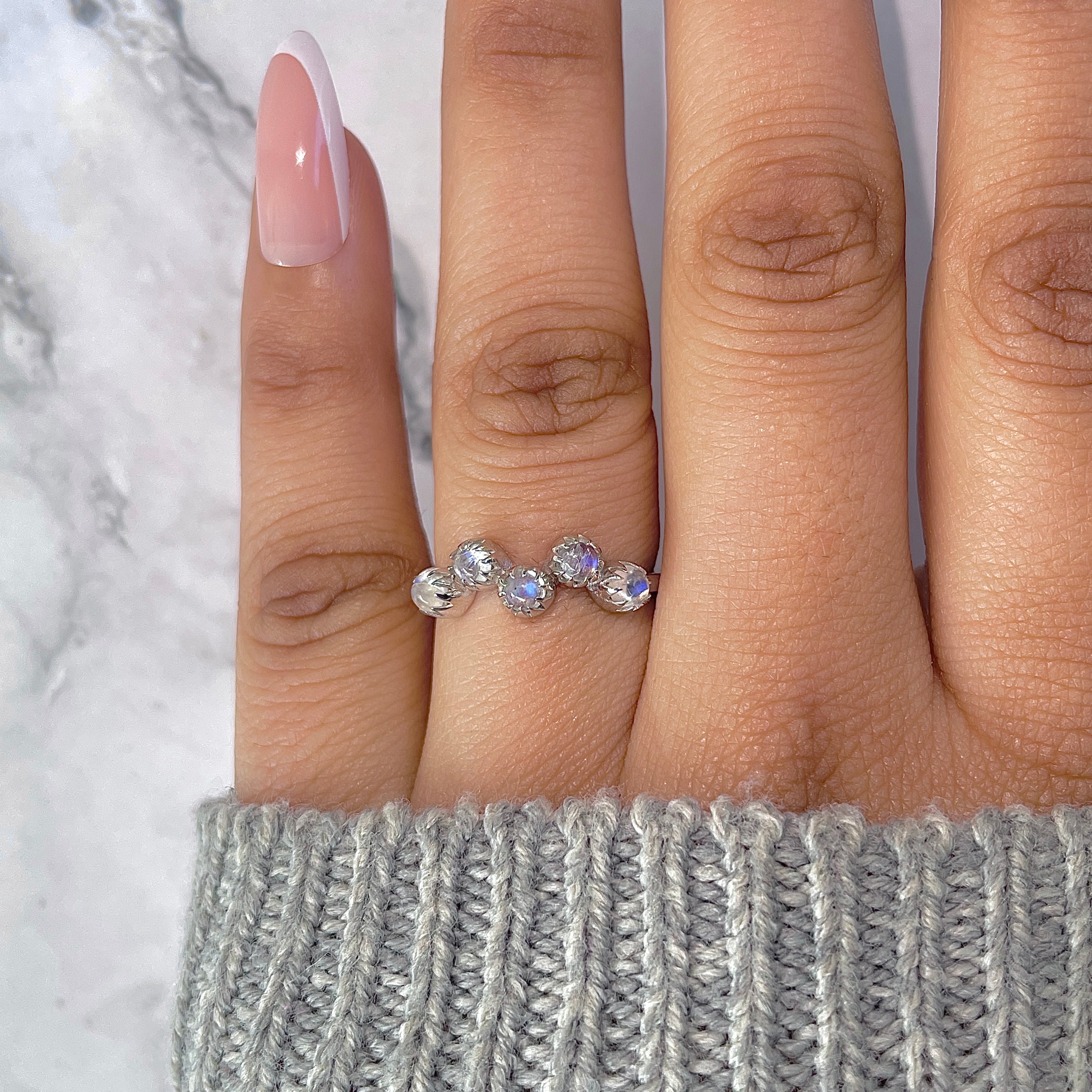 Moonstone Ring-(RBM-RDR-2195.)