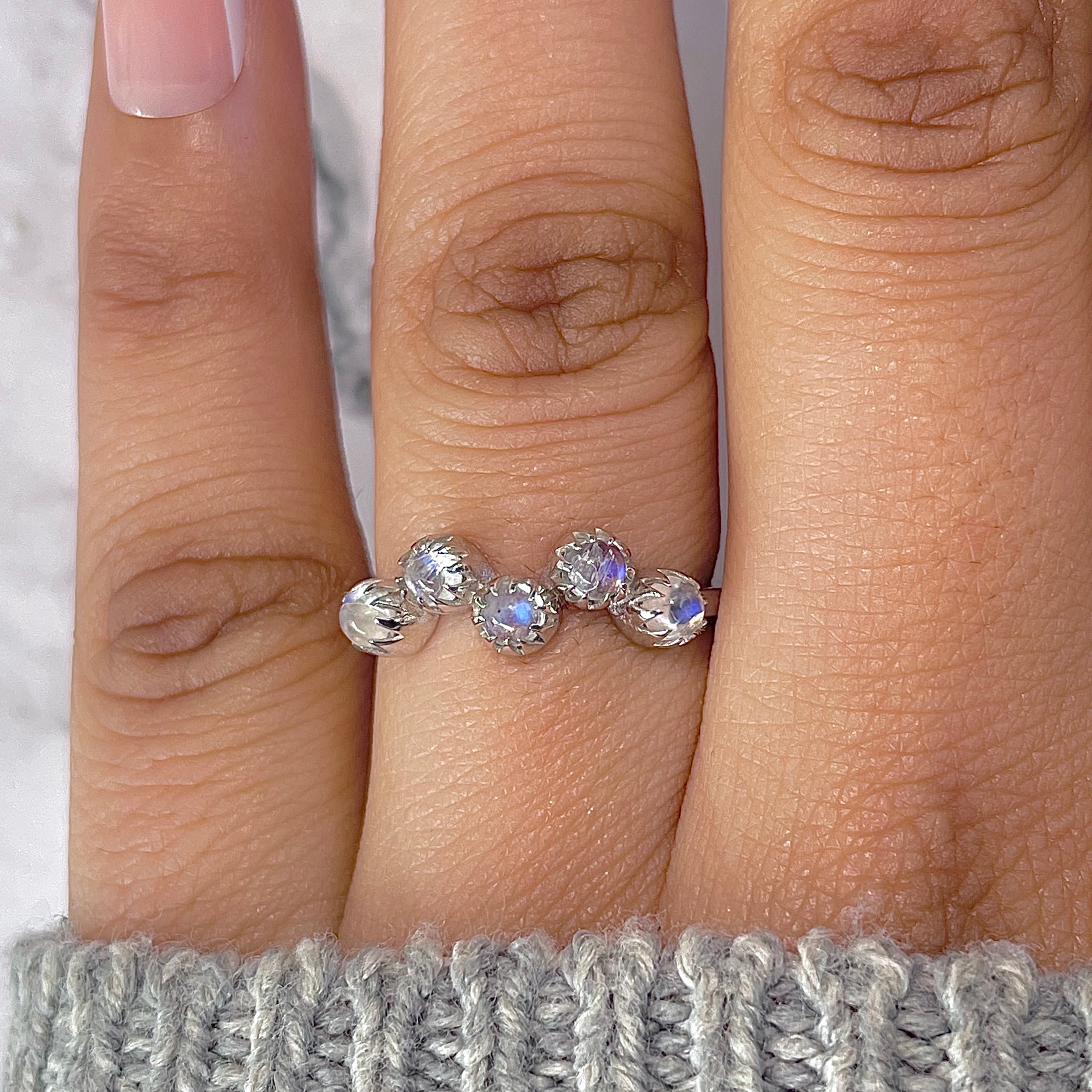 Moonstone Ring-(RBM-RDR-2195.)