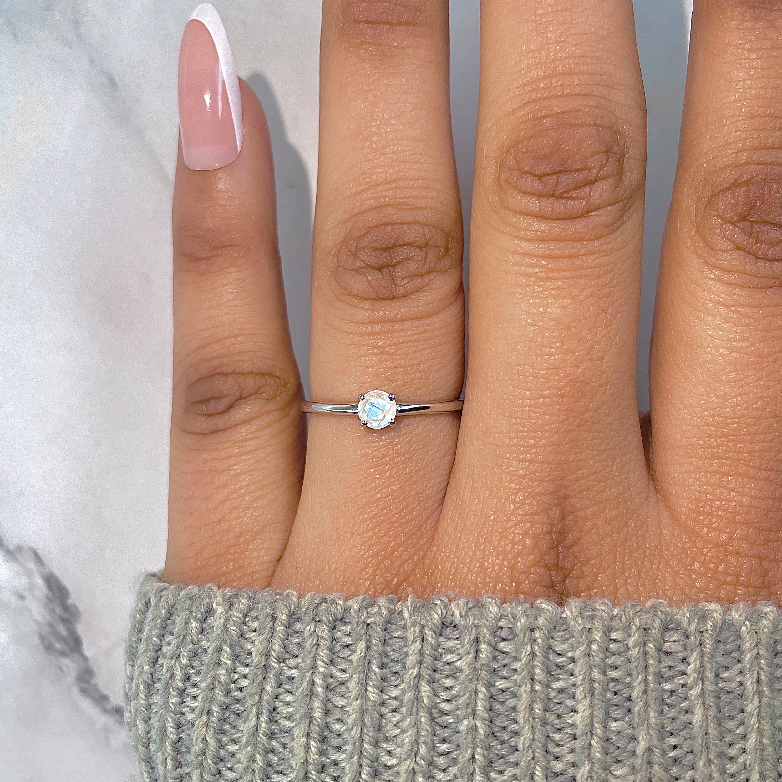 Moonstone Ring-(RBM-RDR-2462.)
