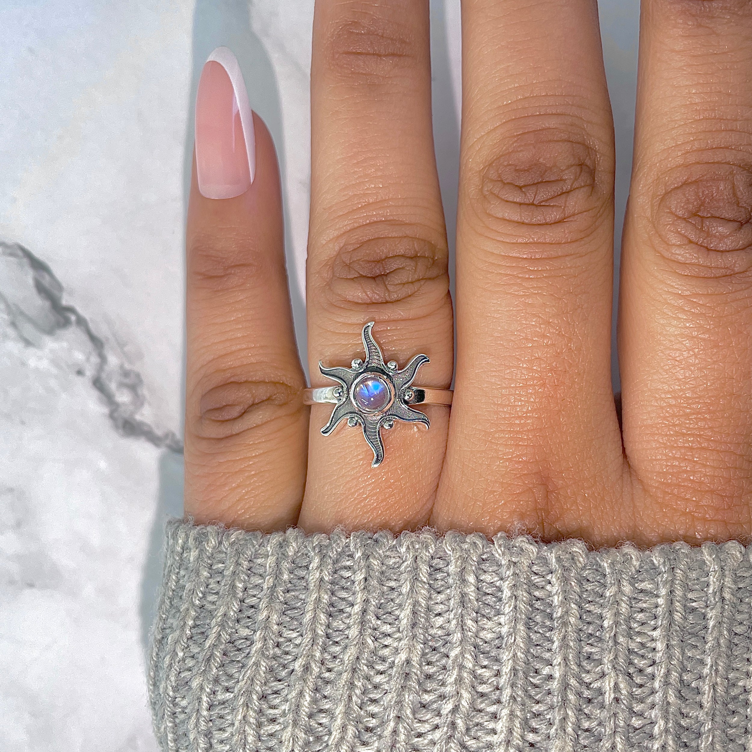 Moonstone Ring-(RBM-RDR-979.)