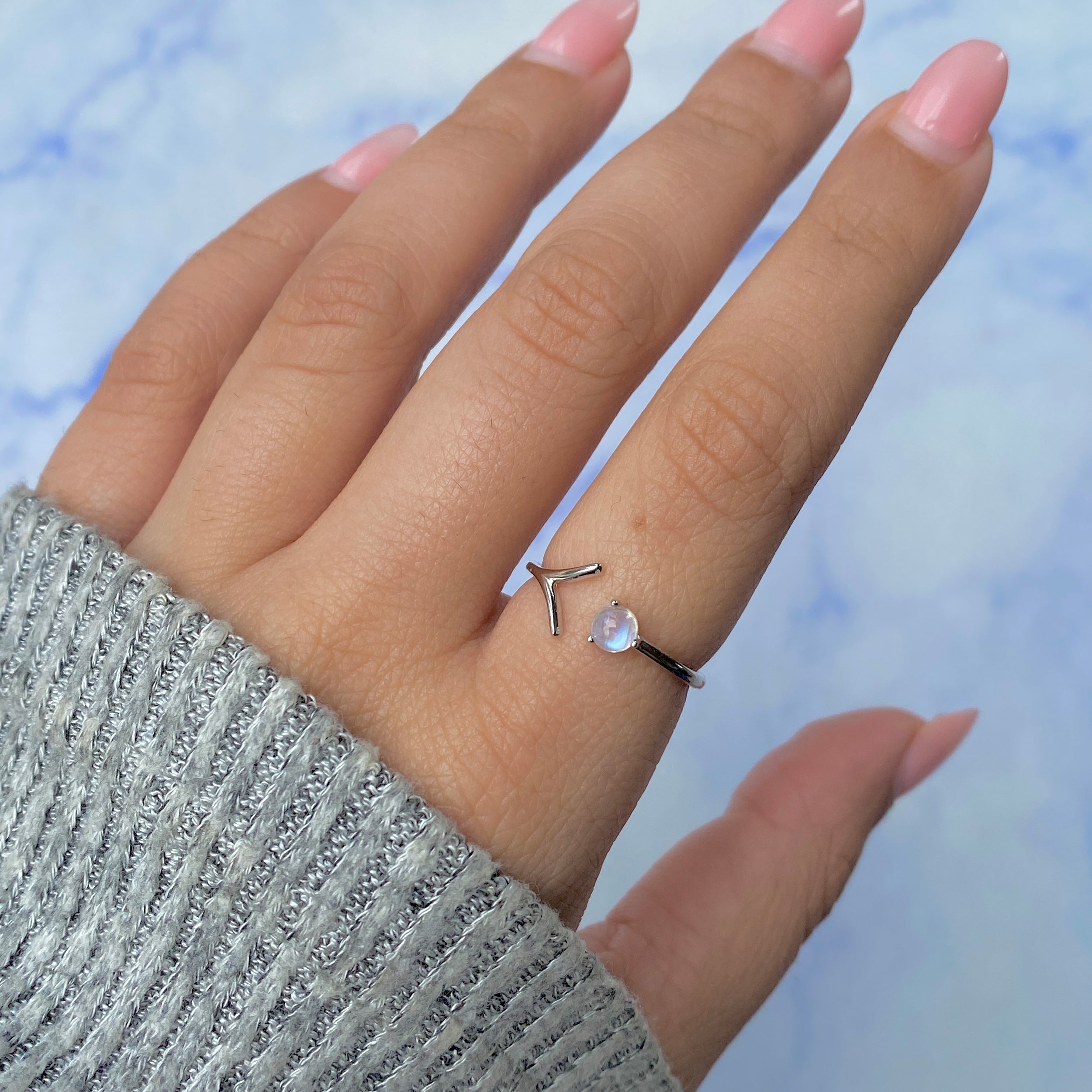 Moonstone Ring-(RBM-RDR-1720.)