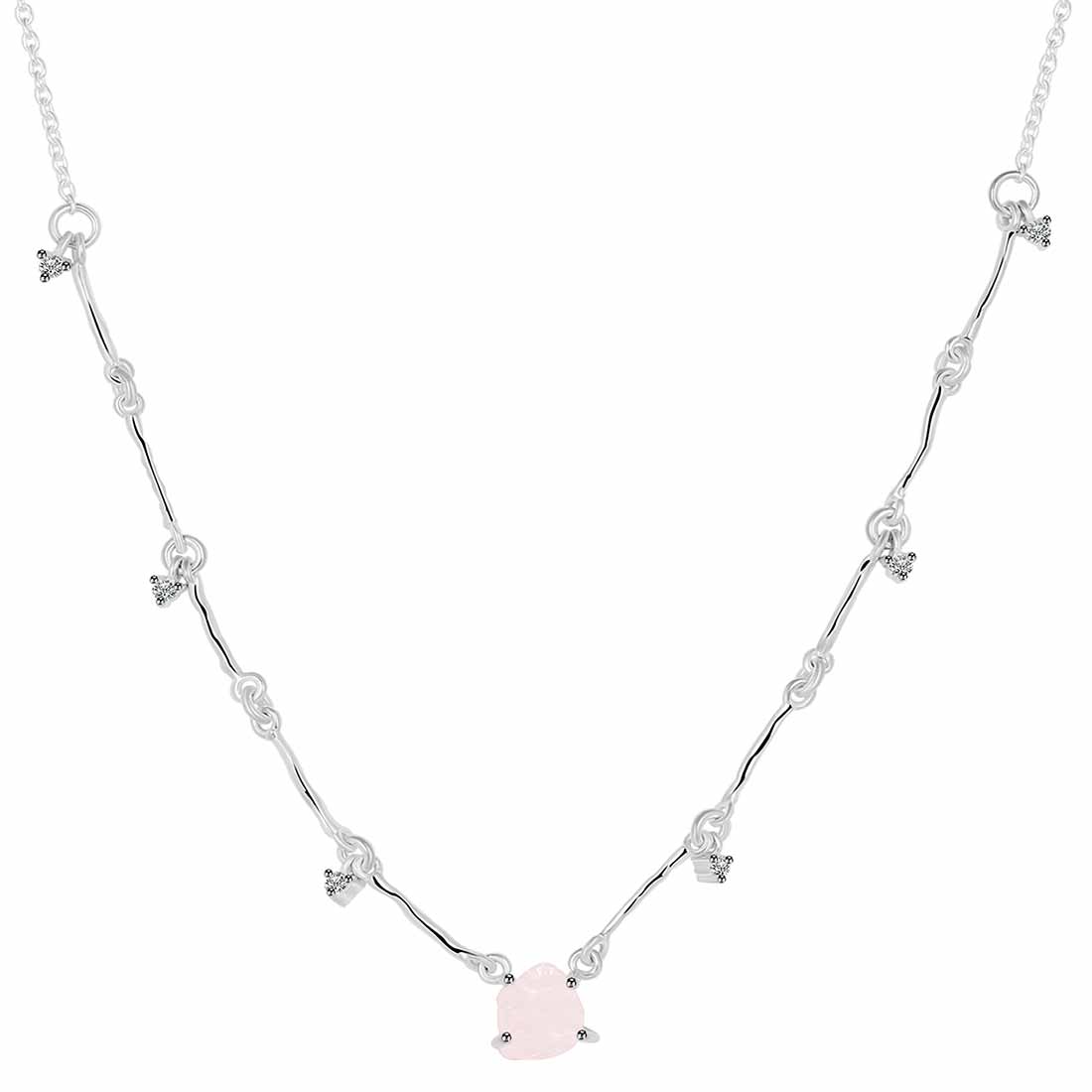 rose-quartz-raw-crystal-white-topaz-necklace-rsq-rdn-385