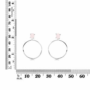 rose-quartz-raw-crystal-white-topaz-earring-rsq-re-59