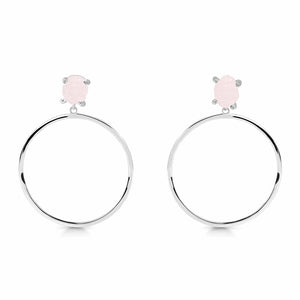 rose-quartz-raw-crystal-white-topaz-earring-rsq-re-59