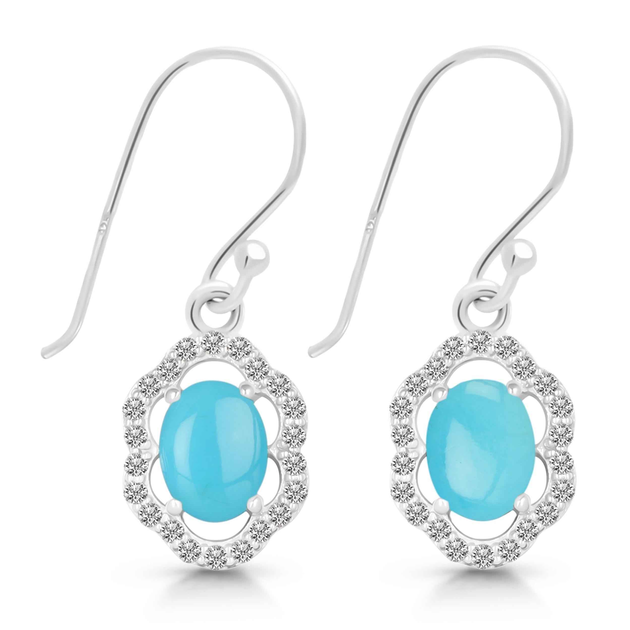 turquoise-white-topaz-earring-trq-rde-694