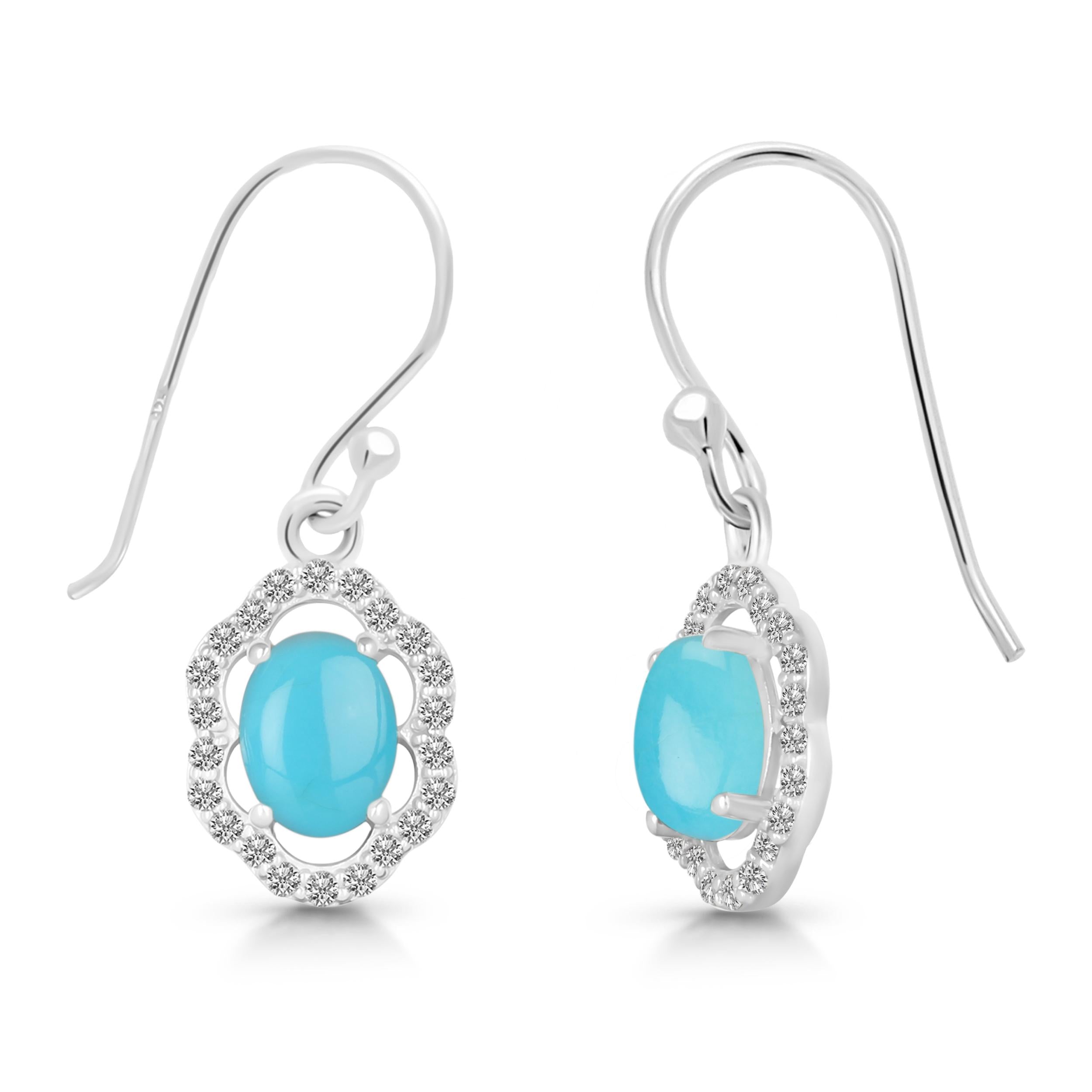 turquoise-white-topaz-earring-trq-rde-694
