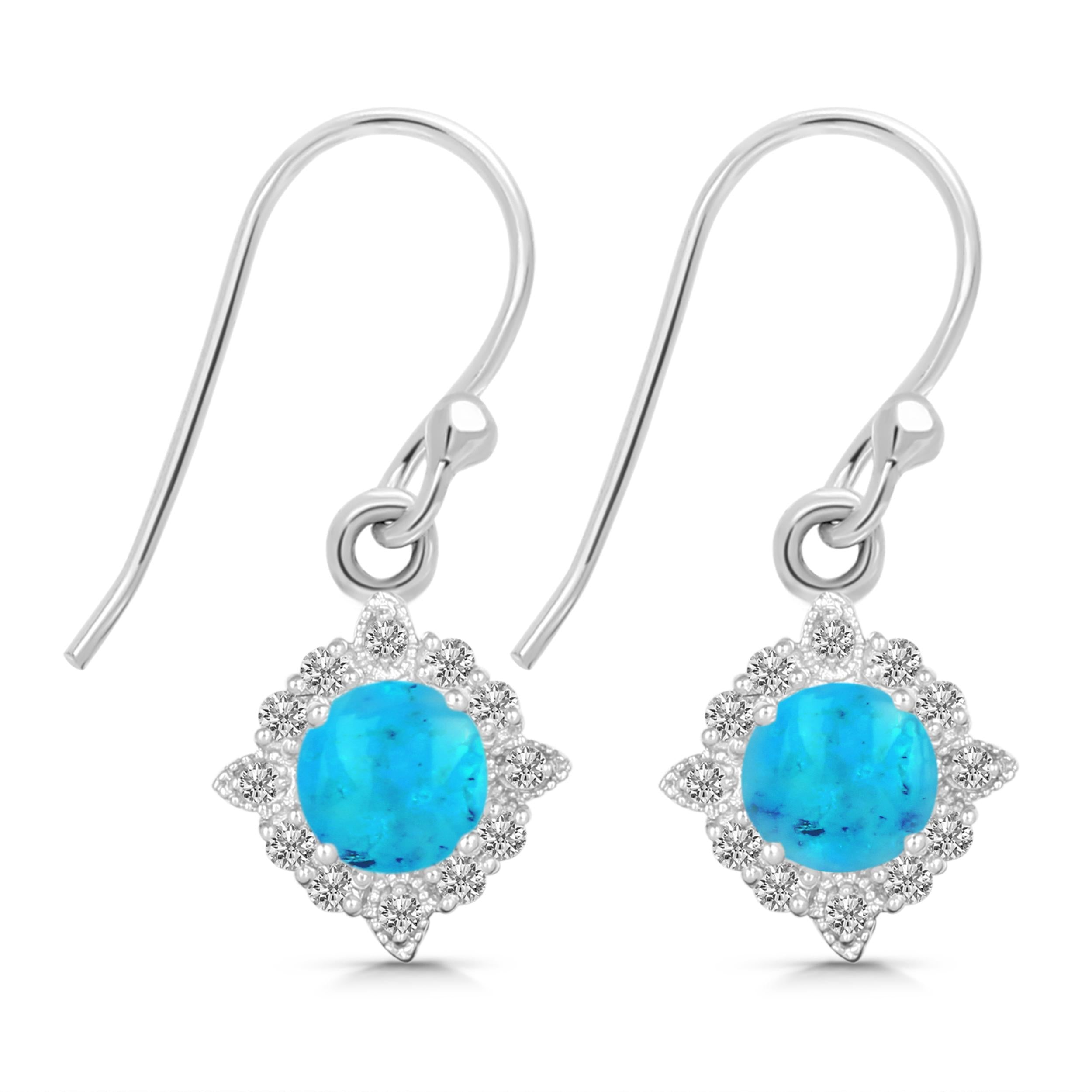 turquoise-white-topaz-earring-trq-rde-695