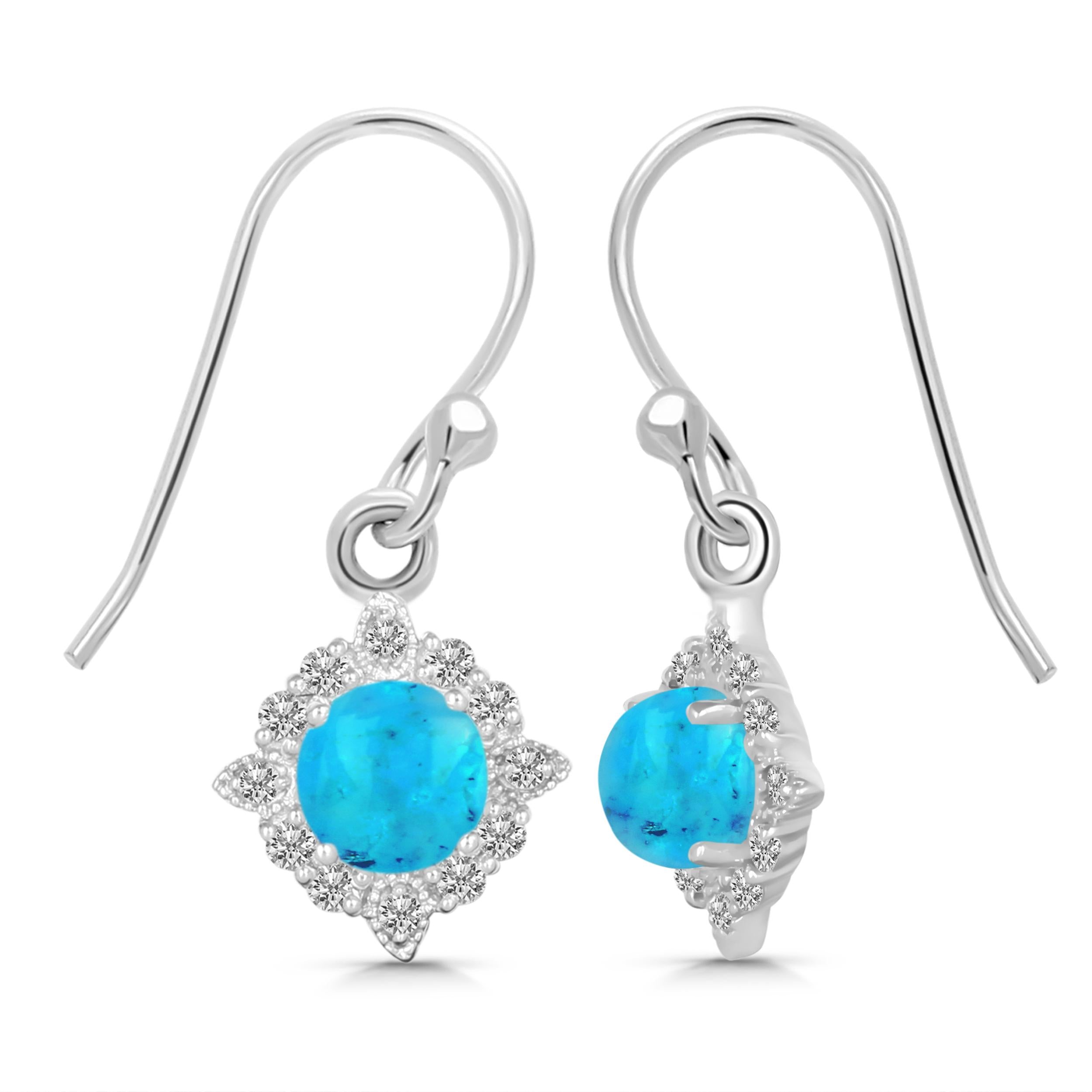 turquoise-white-topaz-earring-trq-rde-695