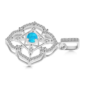 turquoise-white-topaz-pendant-trq-rdp-797
