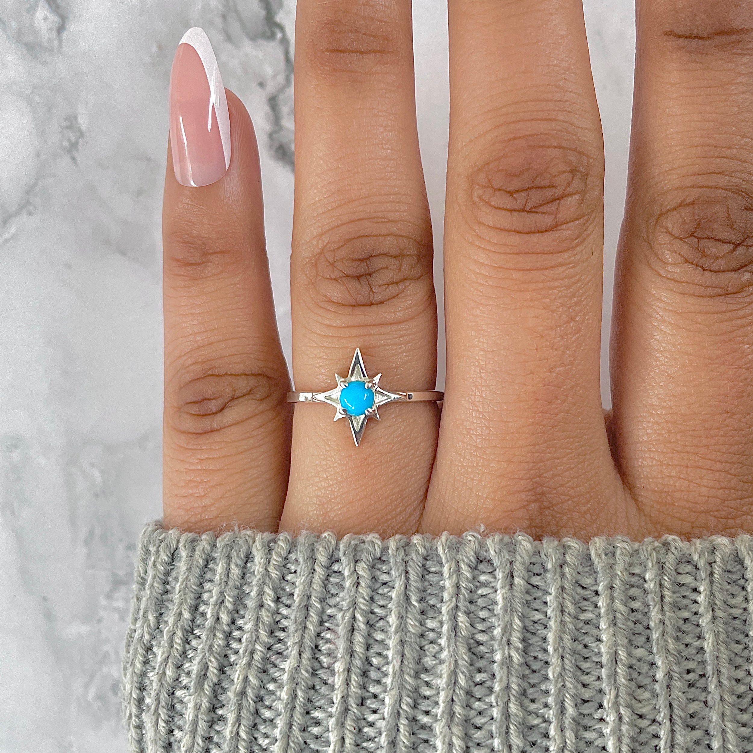 Turquoise Ring-(TRQ-RDR-1436.)