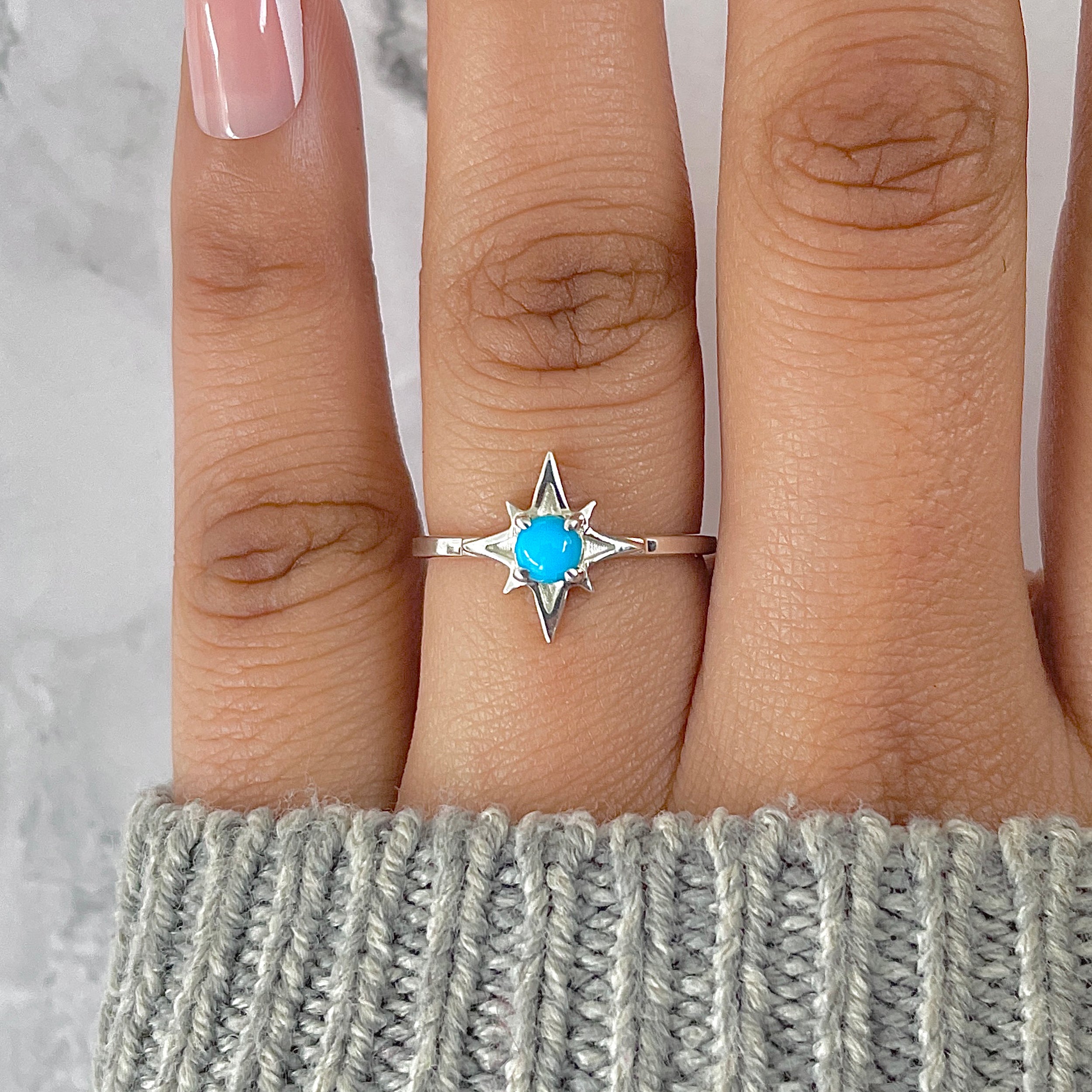 Turquoise Ring-(TRQ-RDR-1436.)