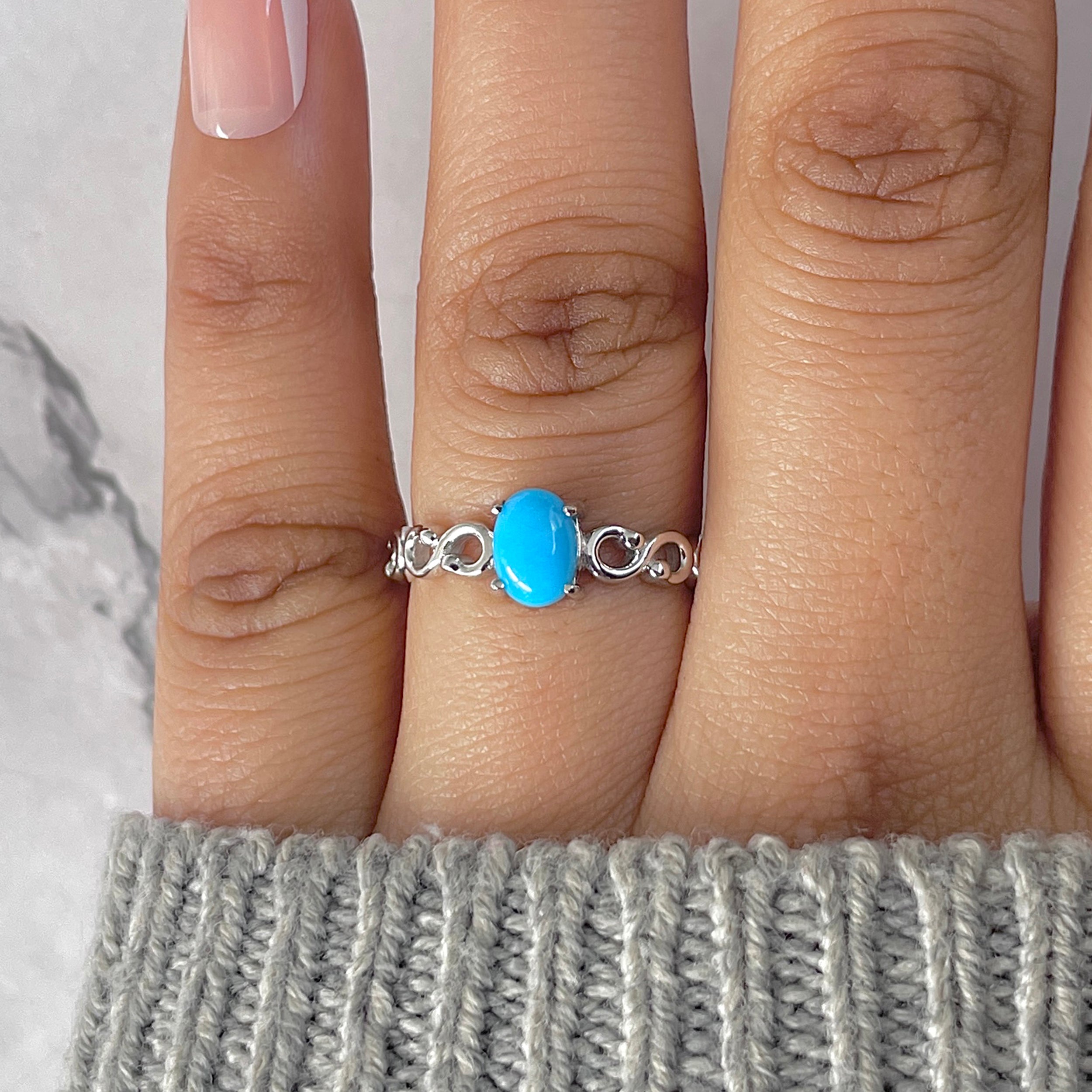 Turquoise Ring-(TRQ-RDR-1465.)