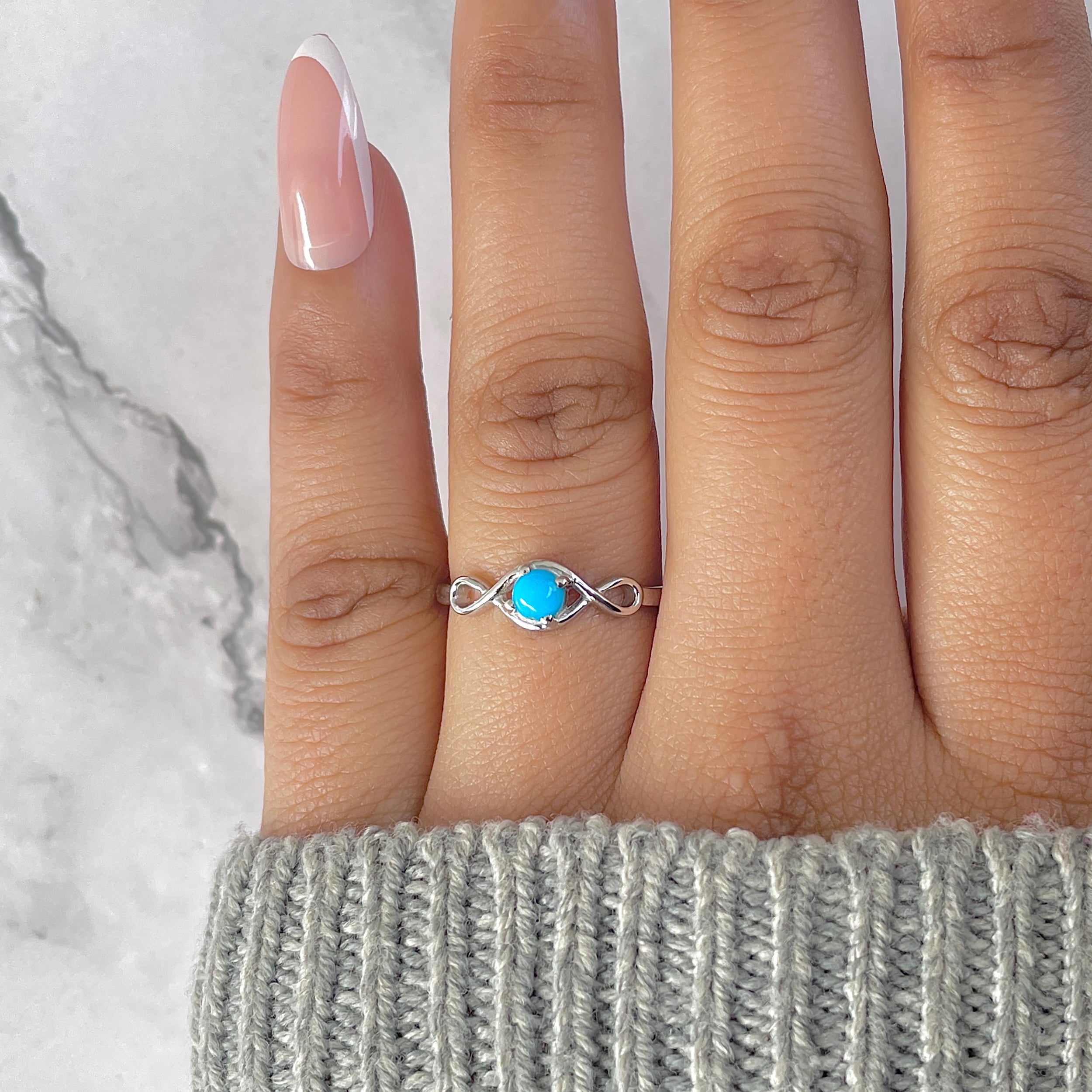 Turquoise Ring-(TRQ-RDR-1473.)