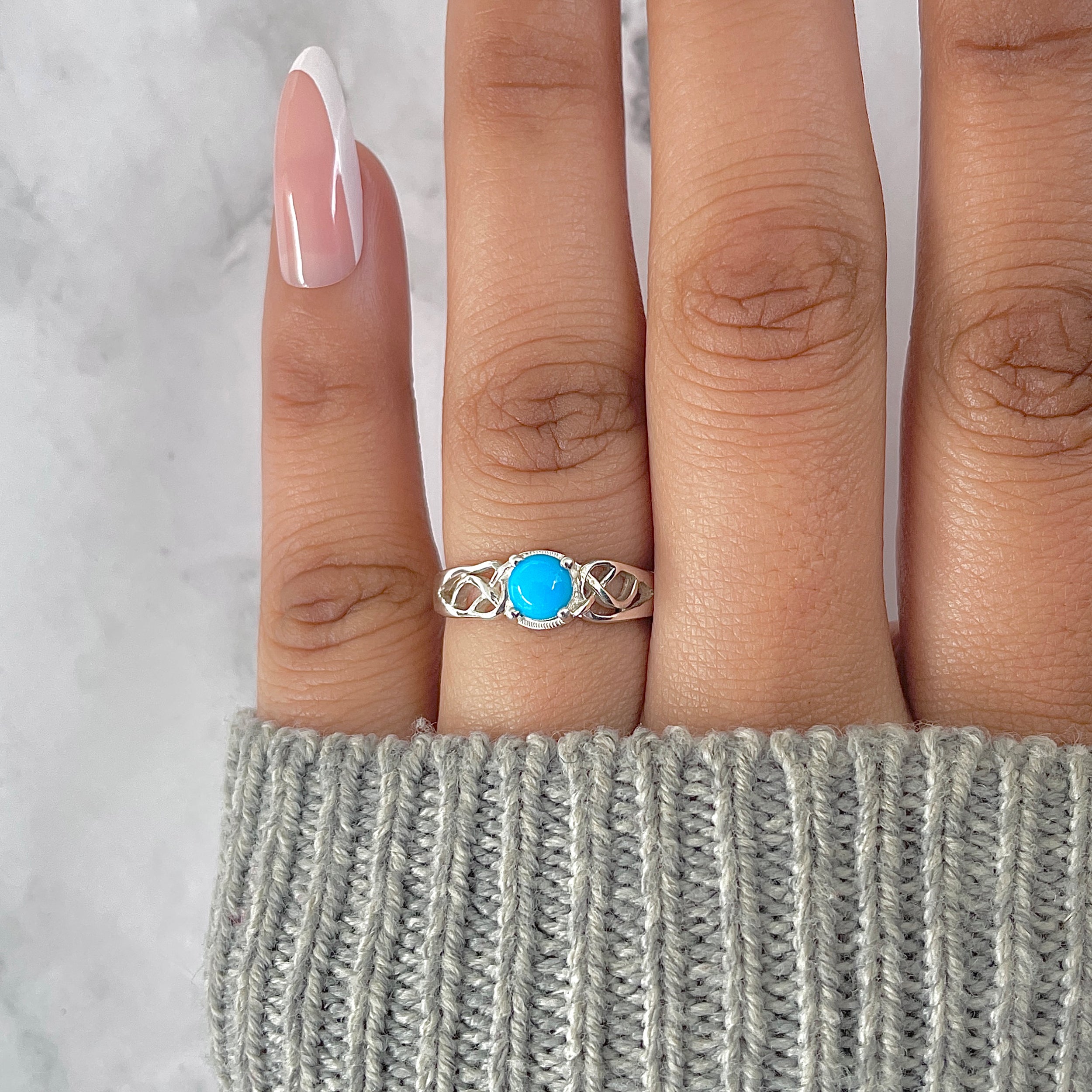 Turquoise Ring-(TRQ-RDR-1493.)