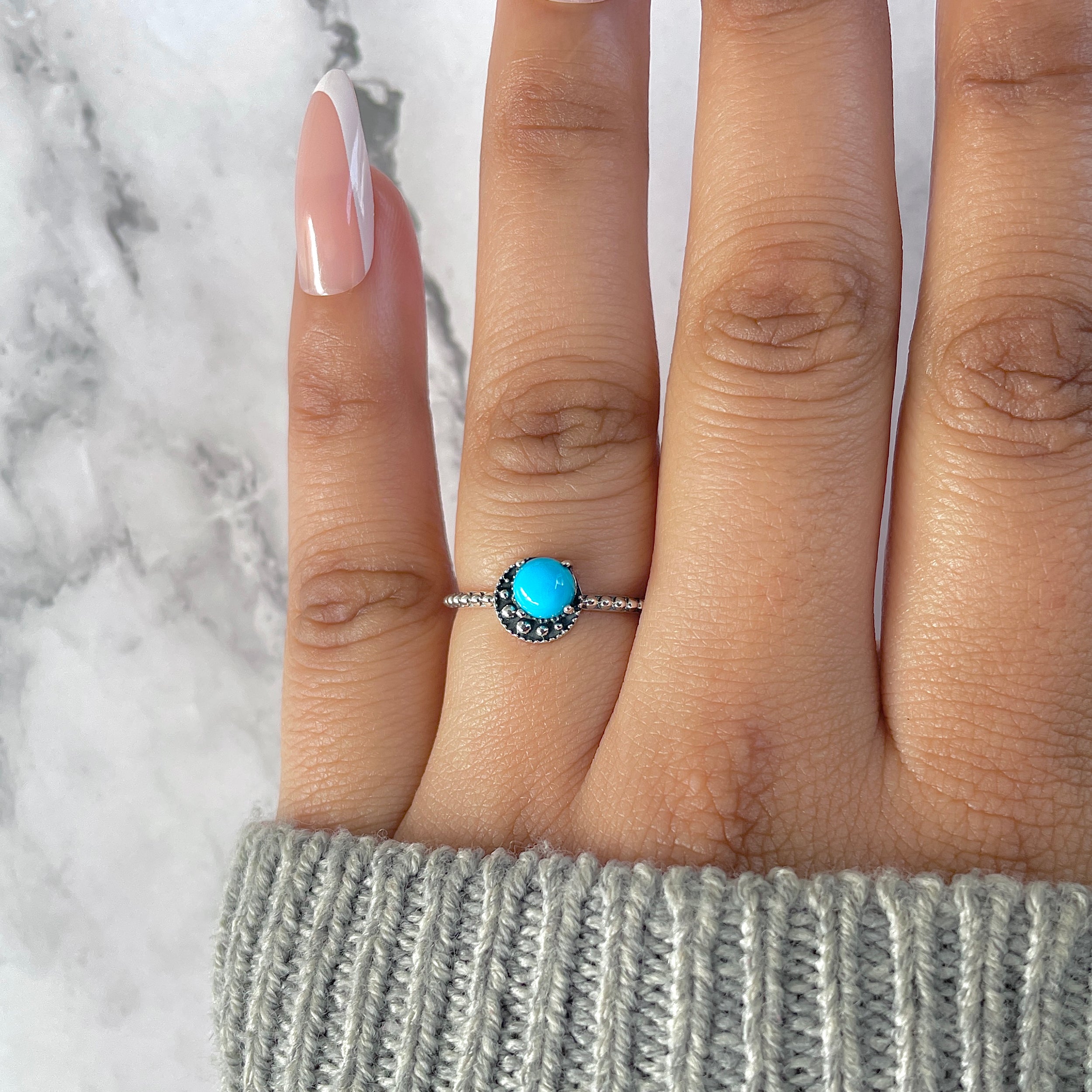 Turquoise Ring-(TRQ-RDR-1511.)