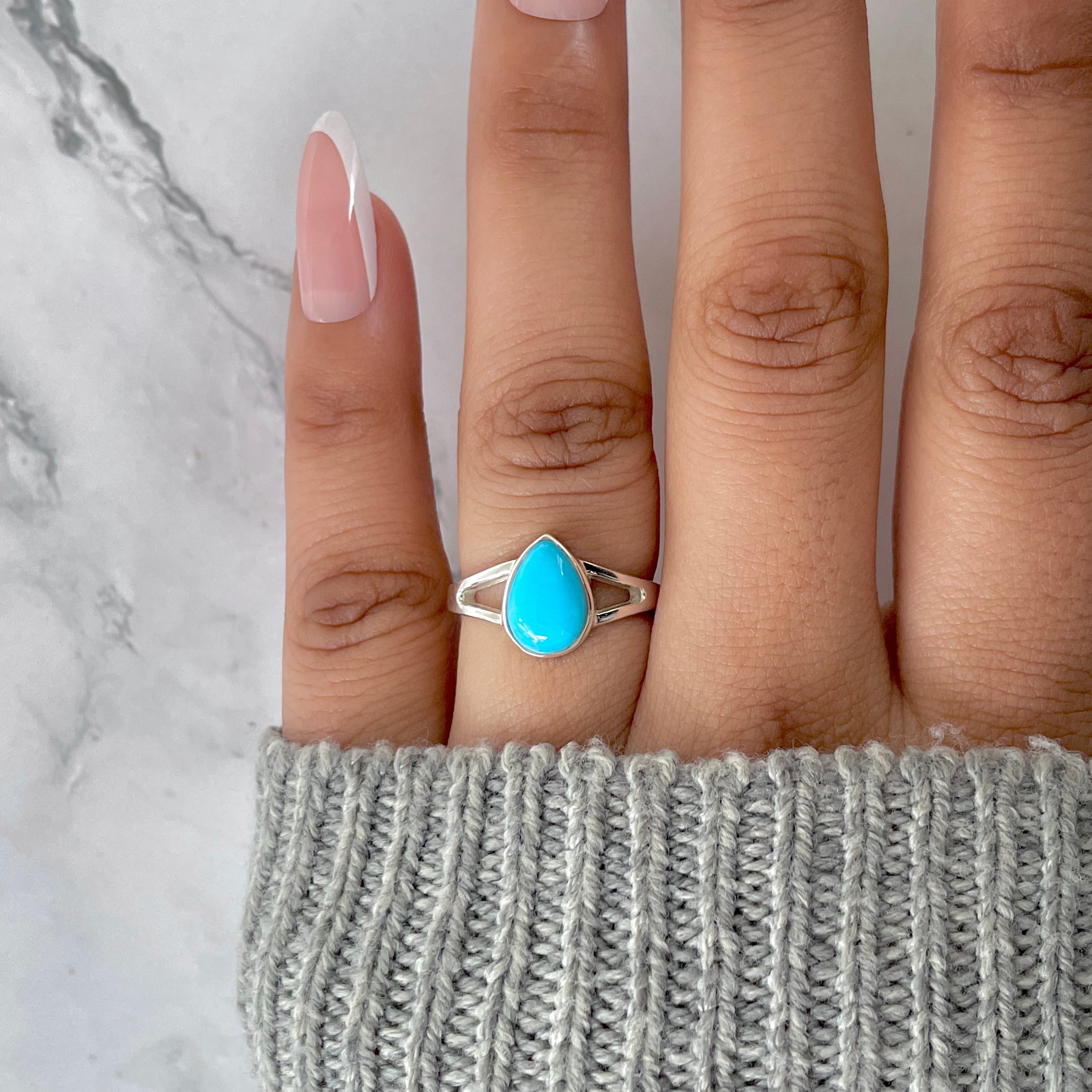 Turquoise Ring-(TRQ-RDR-1589.)