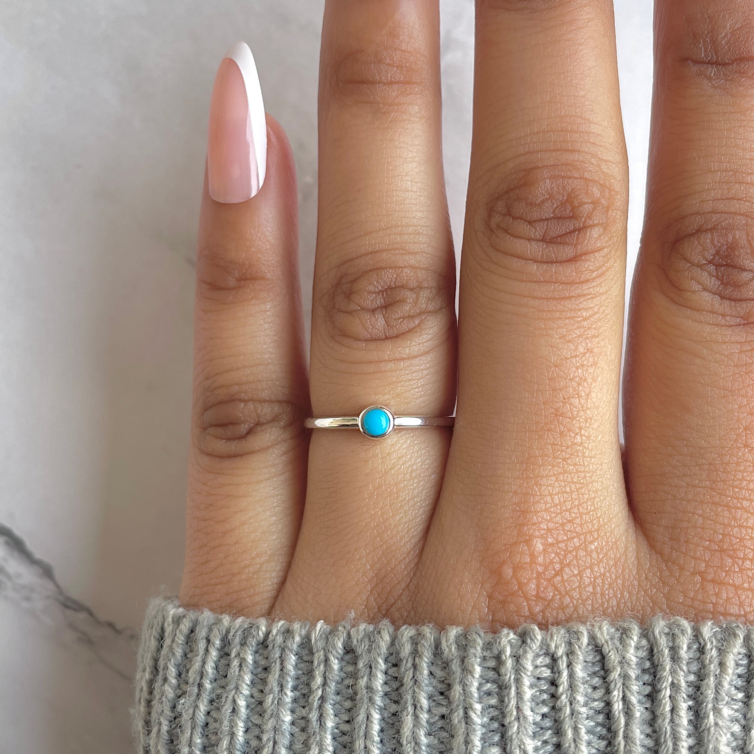 Turquoise Ring-(TRQ-RDR-2466.)