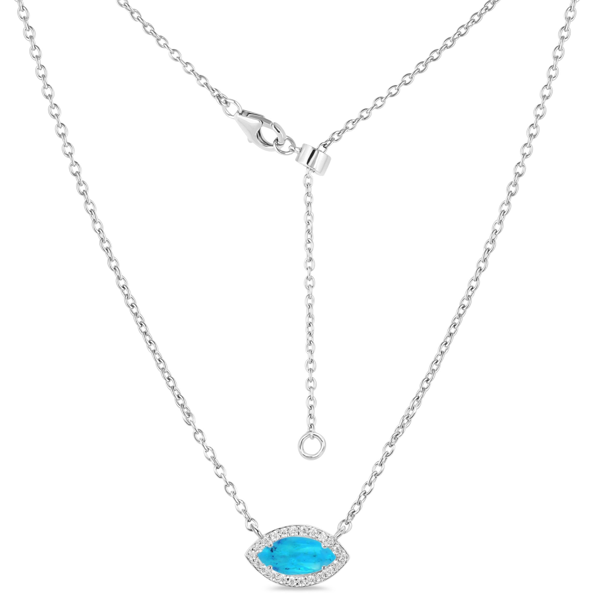 turquoise-white-topaz-necklace-with-adjustable-slider-lock-trq-rn-61