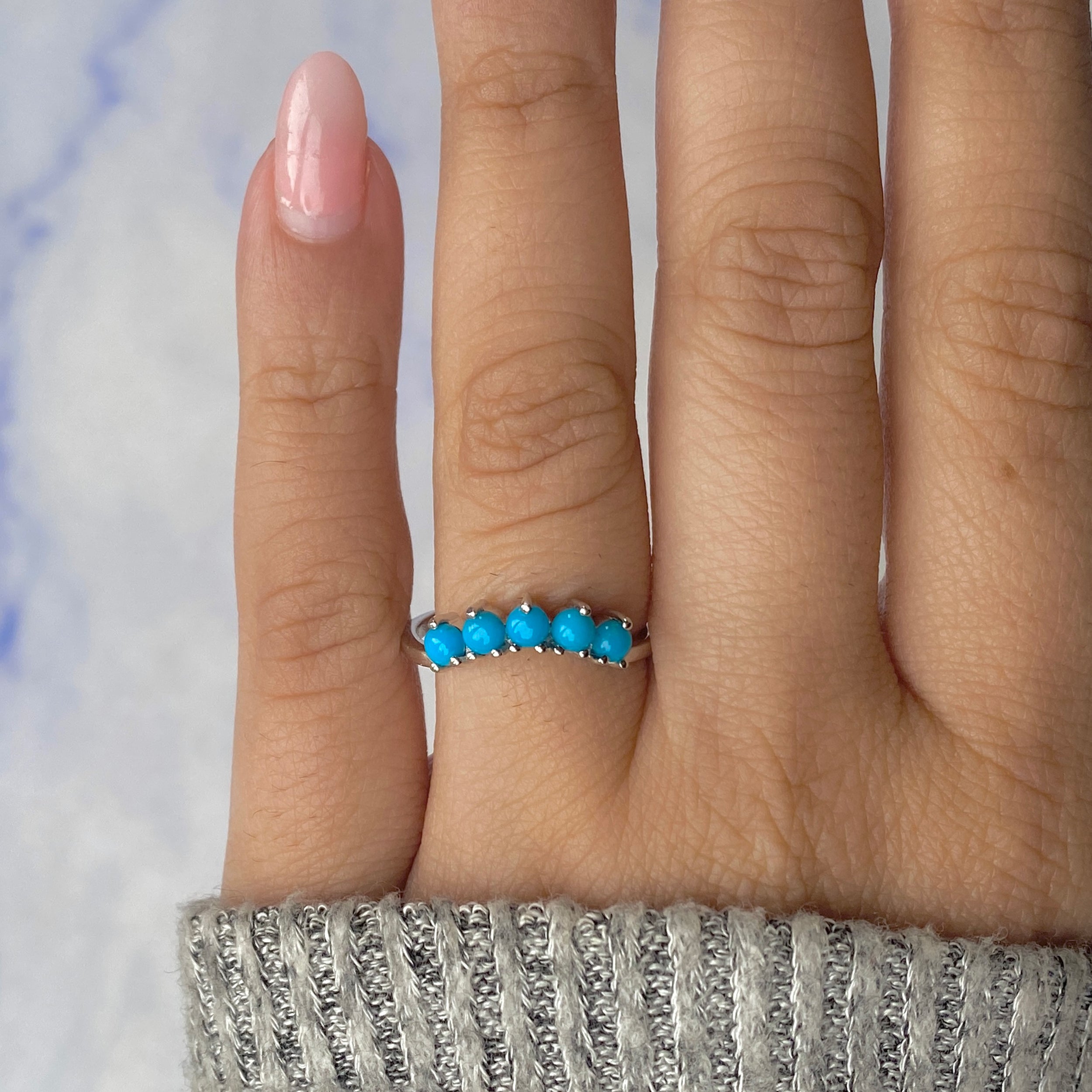 Turquoise Ring-(TRQ-RDR-1634.)