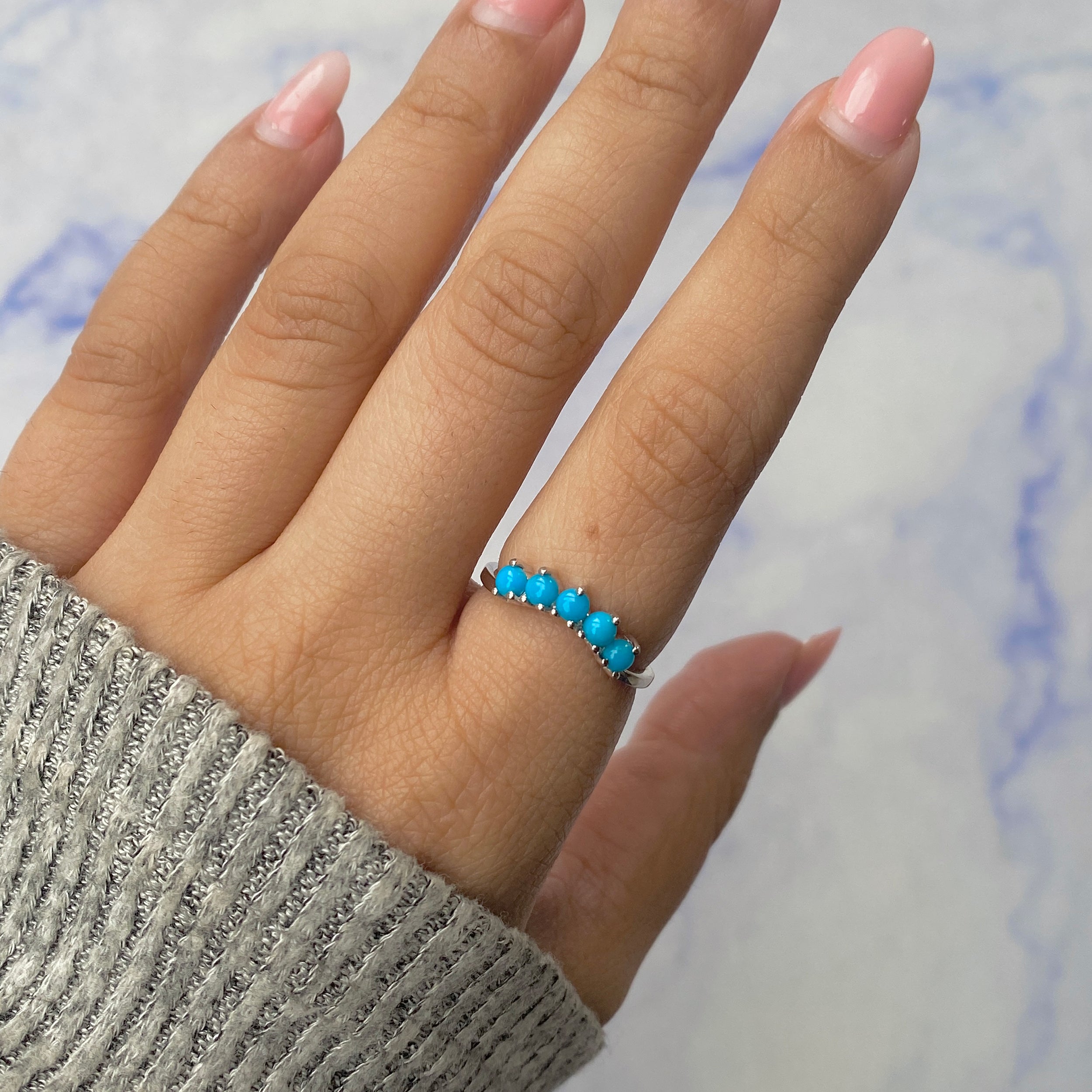 Turquoise Ring-(TRQ-RDR-1634.)