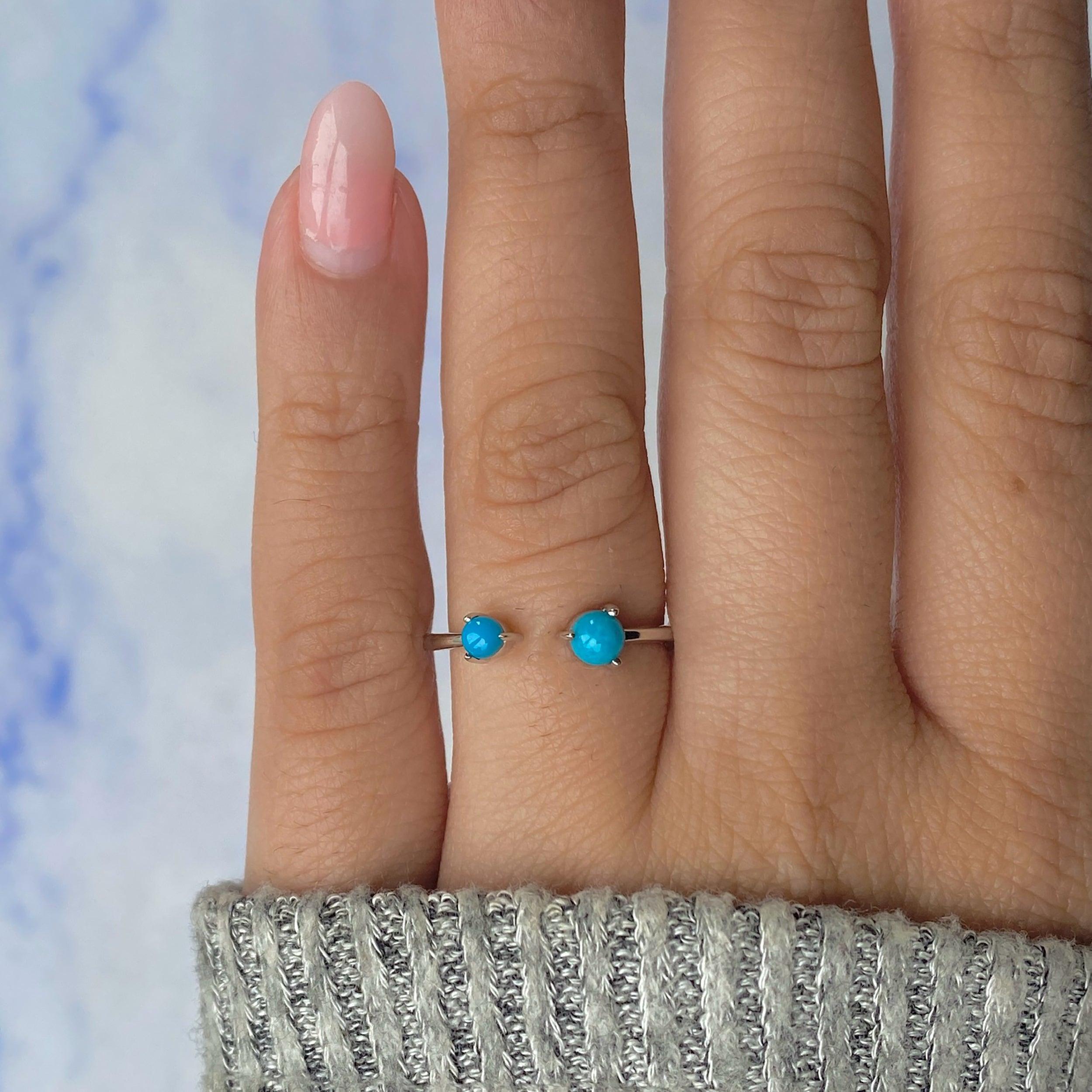 Turquoise Ring-(TRQ-RDR-1713.)