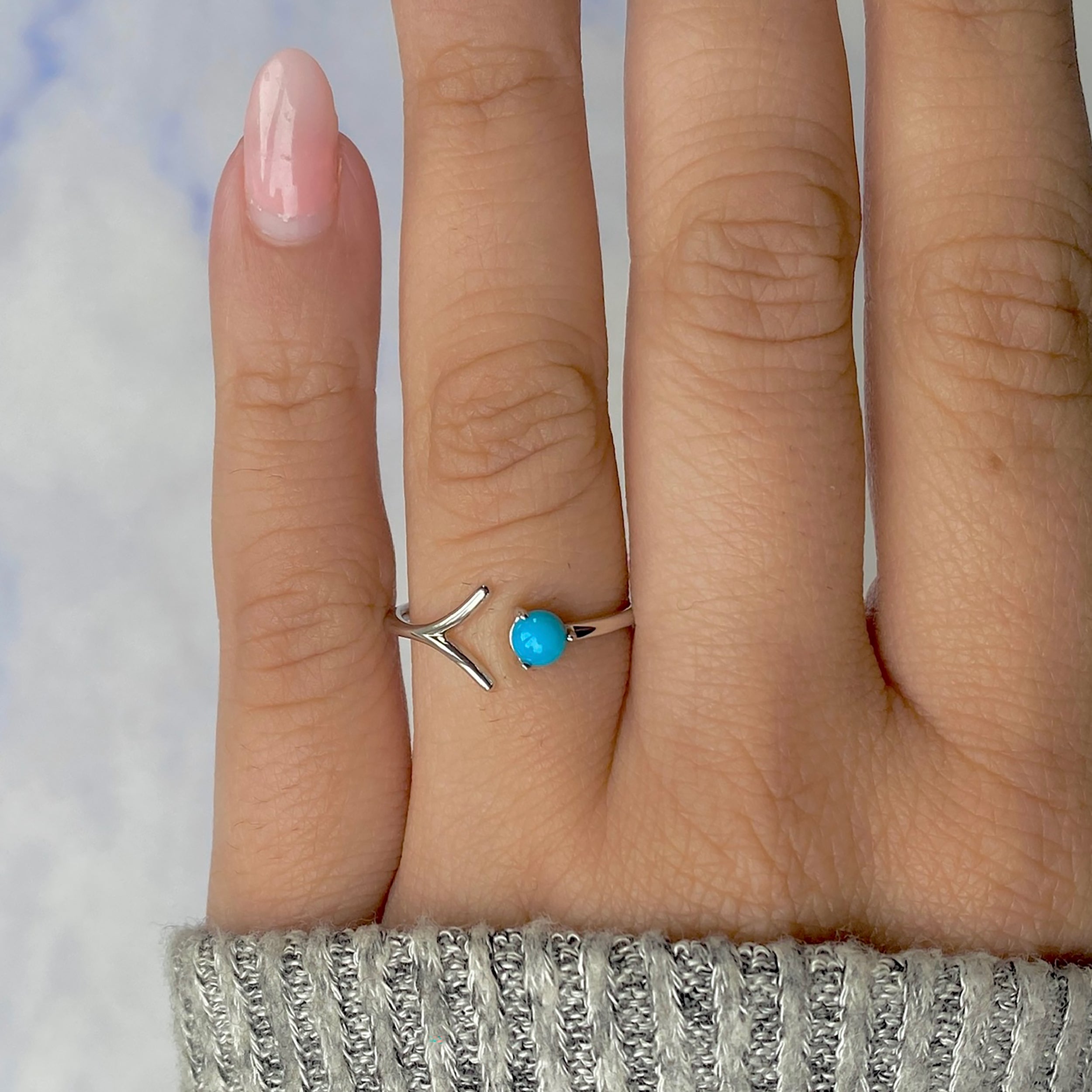 Turquoise Ring-(TRQ-RDR-1720.)