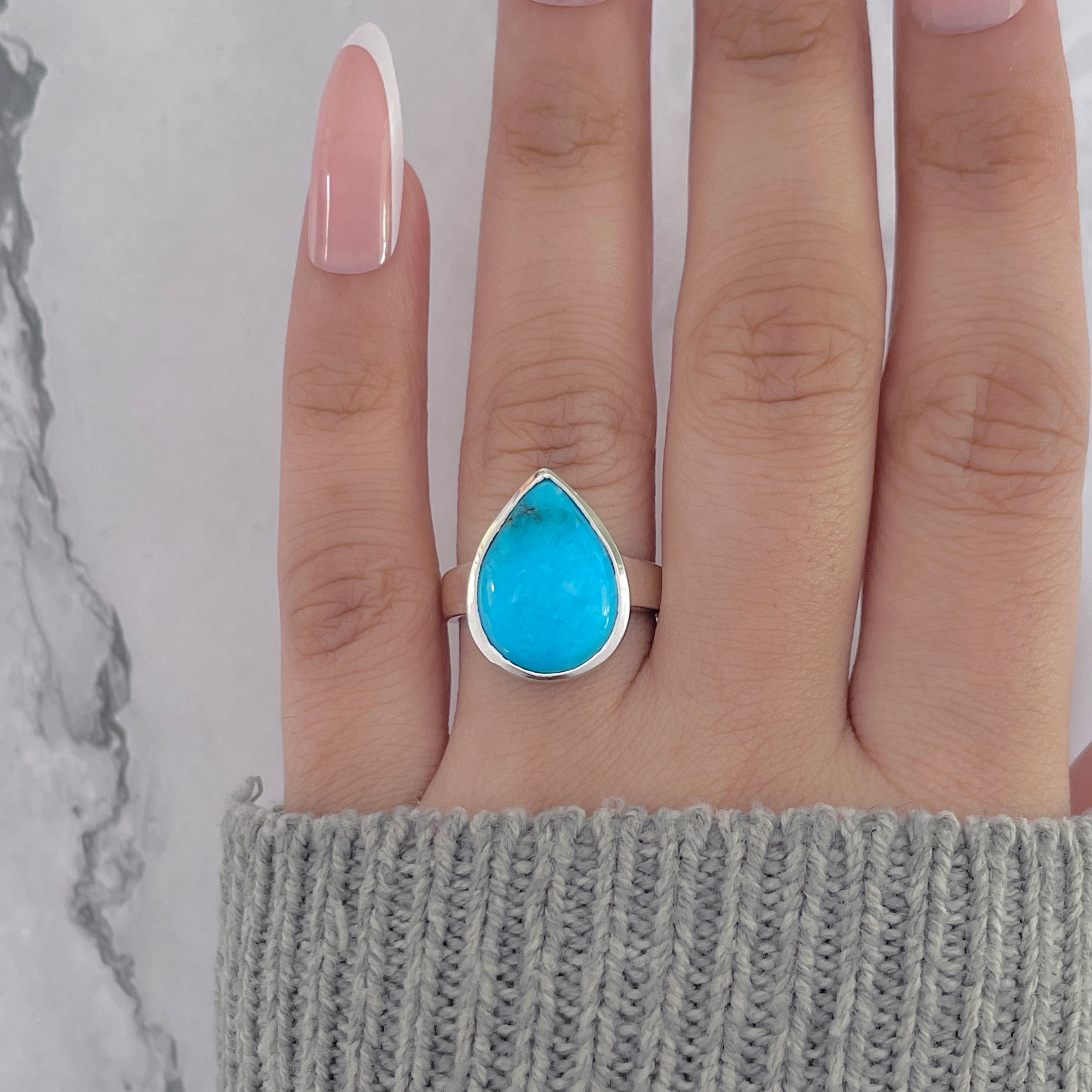 Turquoise Ring-(TRQ-RDR-2367.)