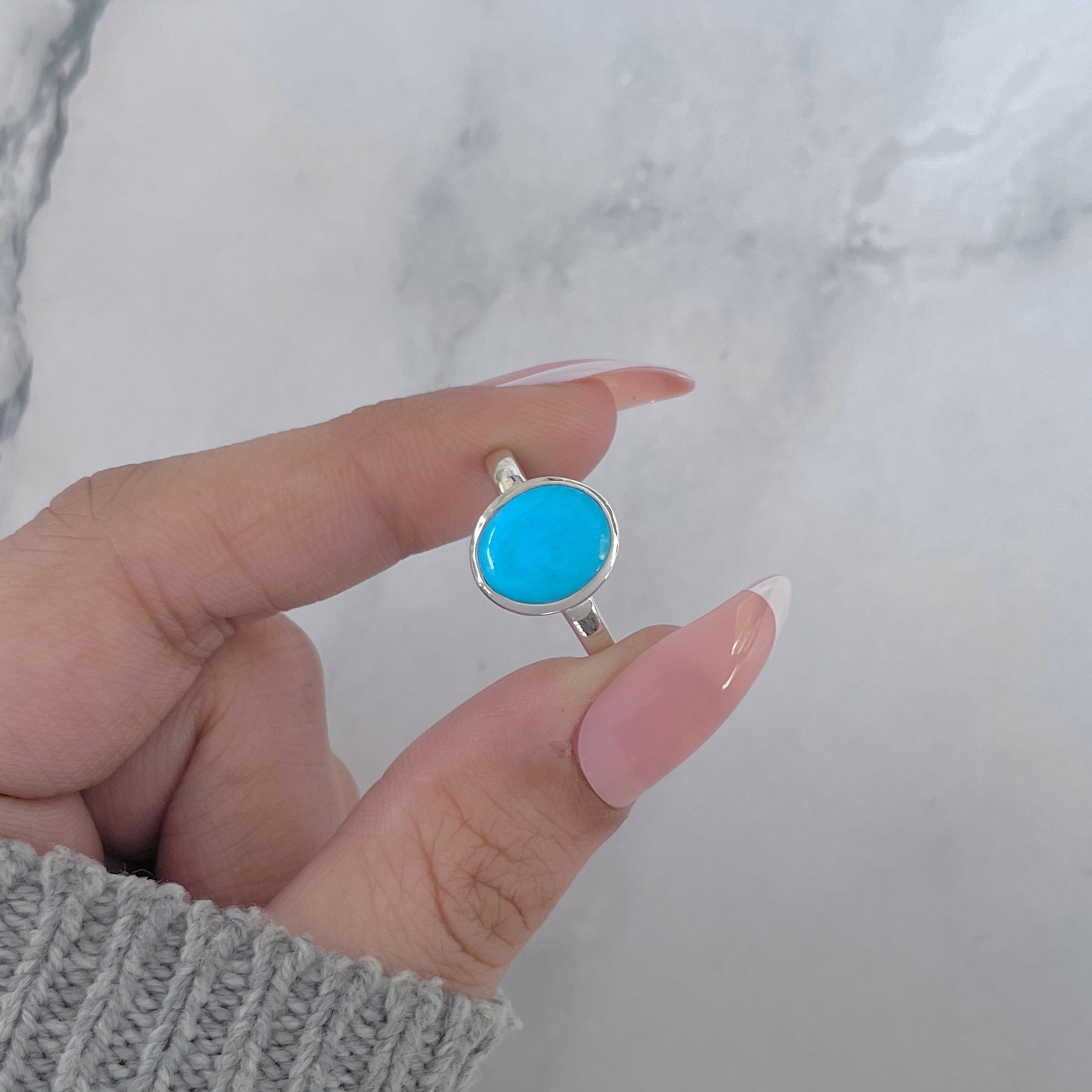 Turquoise Ring-(TRQ-RDR-2514.)