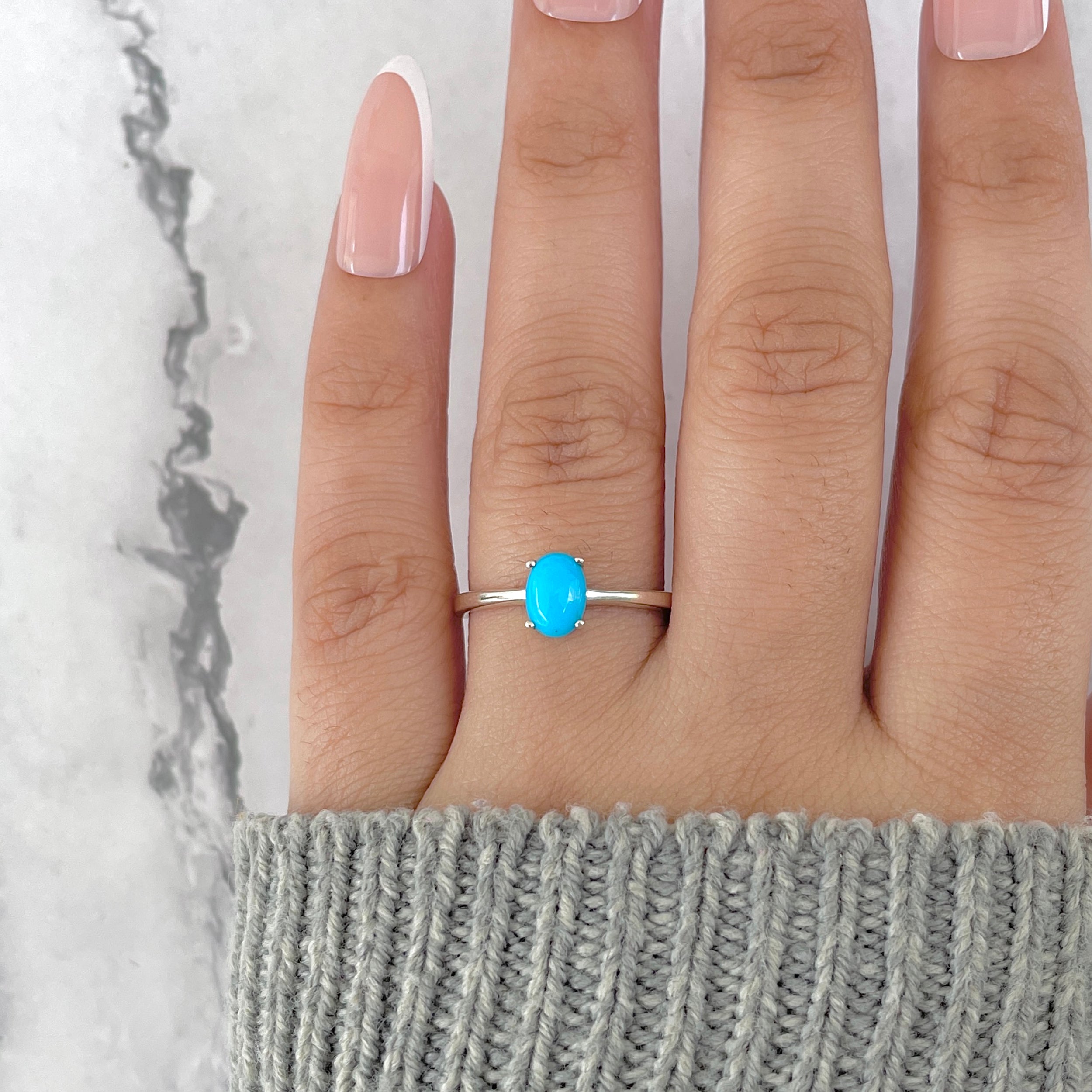 Turquoise Ring-(TRQ-RDR-2515.)